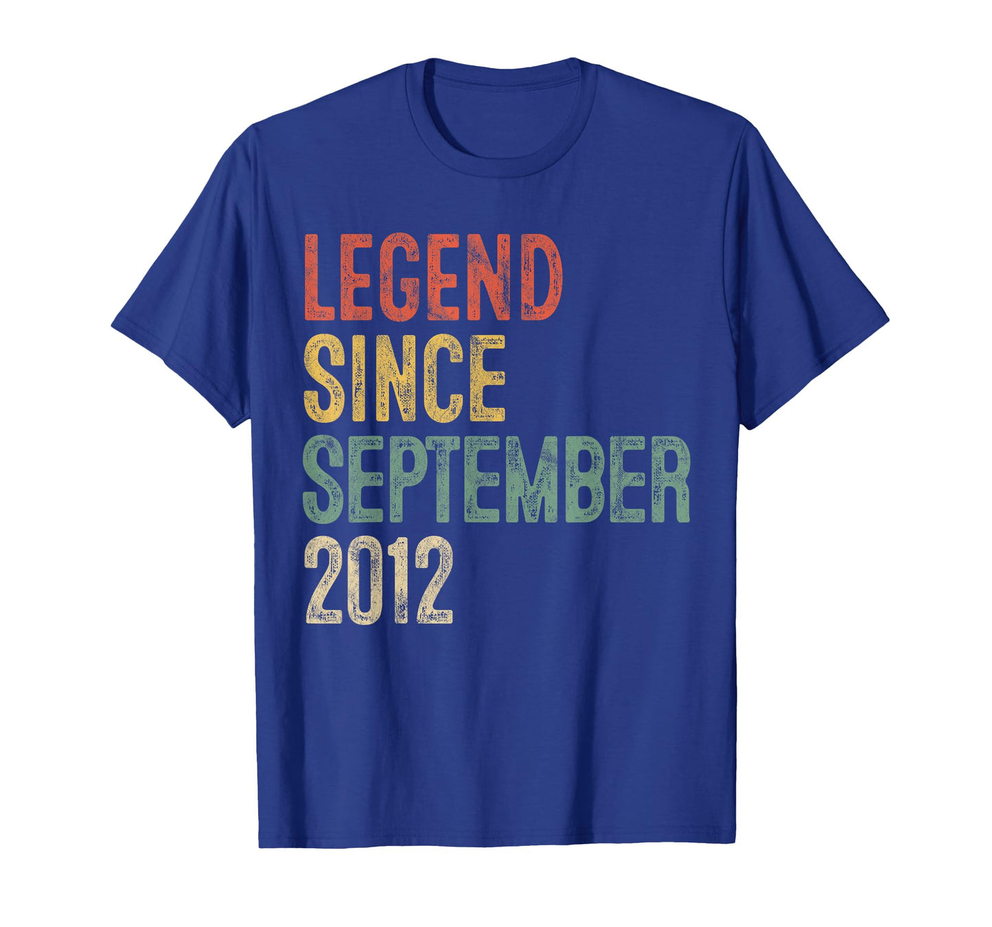 Legend 2012 13th Birthday Gifts for Boy Girl 13 Year Old T-Shirt