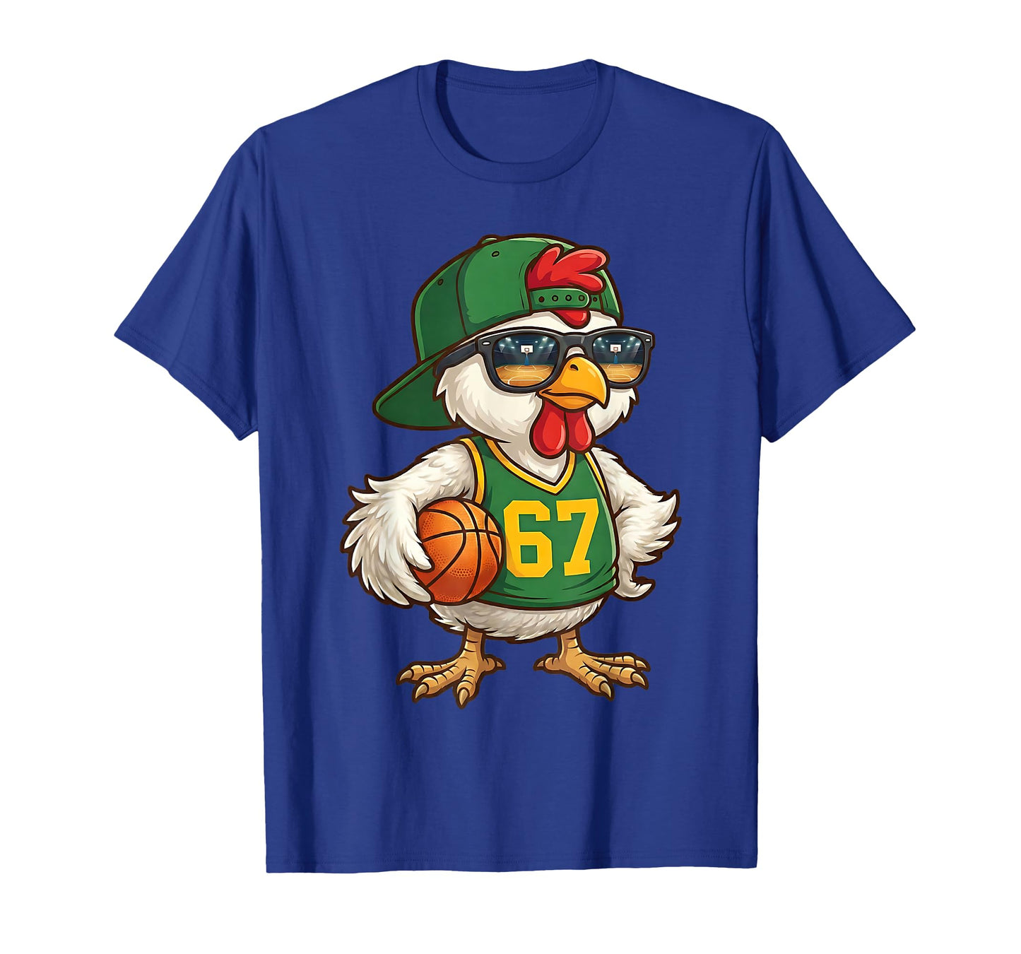 Chicken Basketball 67 Gen Alpha Slang Sports Men Boys Kids T-Shirt