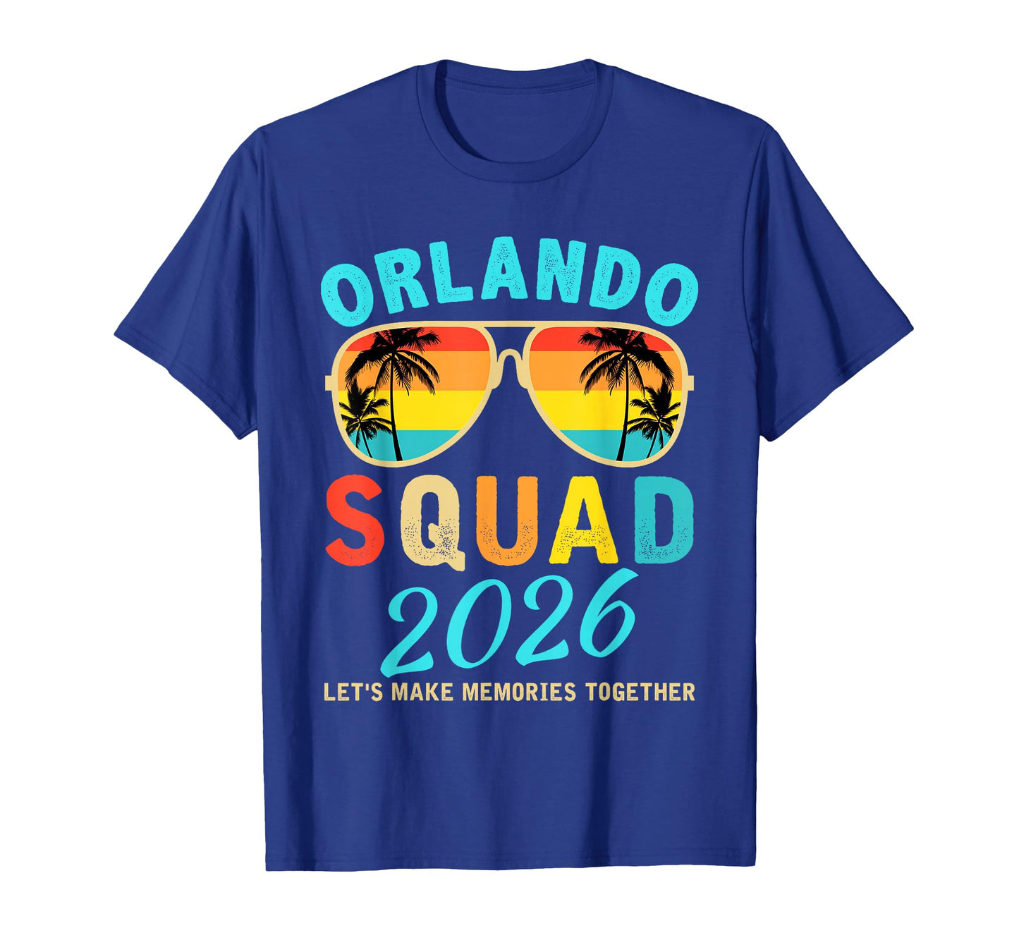 Family Vacation 2026 Orlando Friends Group Vacation Matching T-Shirt