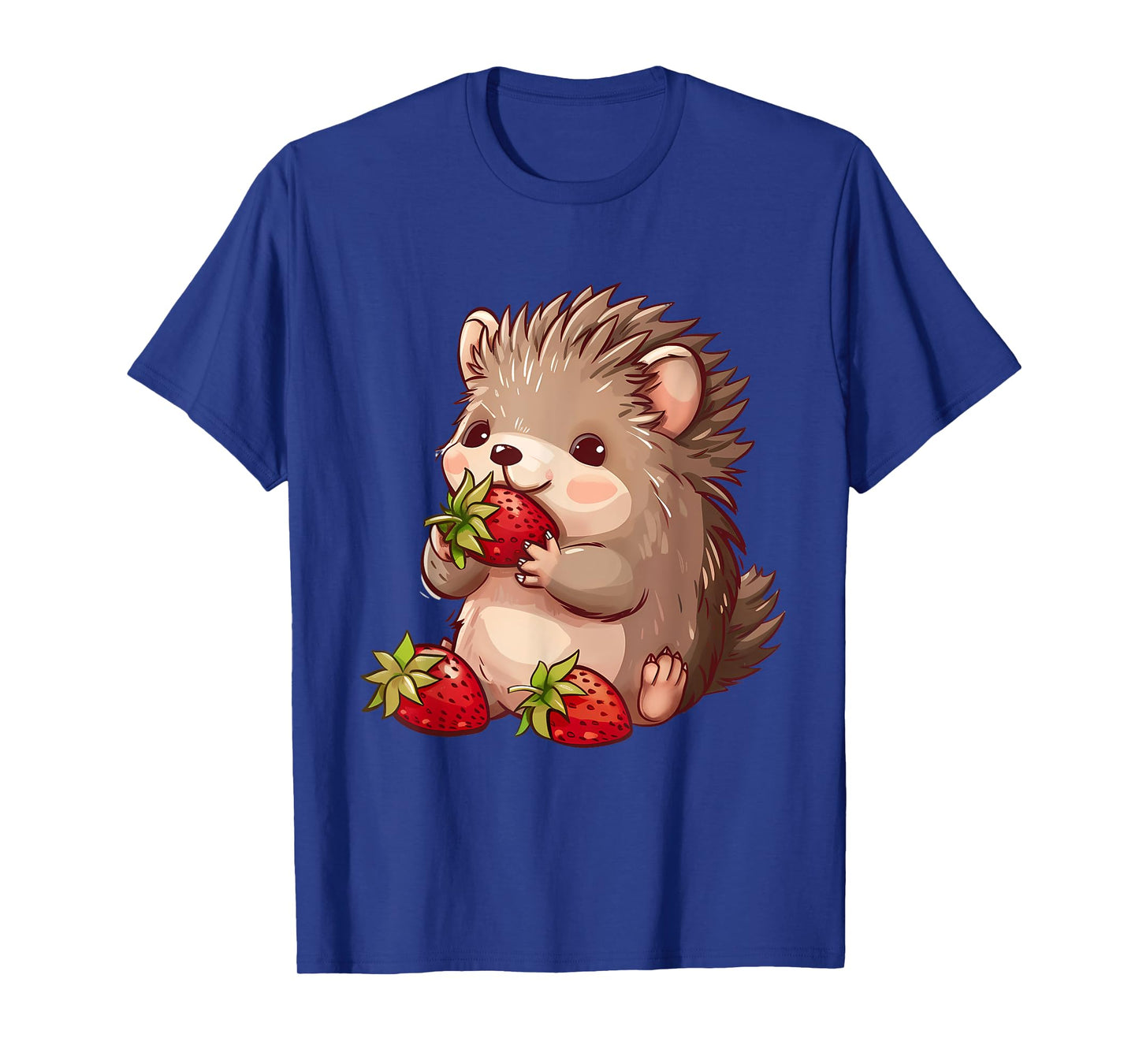 Strawberry Hedgehog Cute Hedgehog Strawberries Wildlife T-Shirt