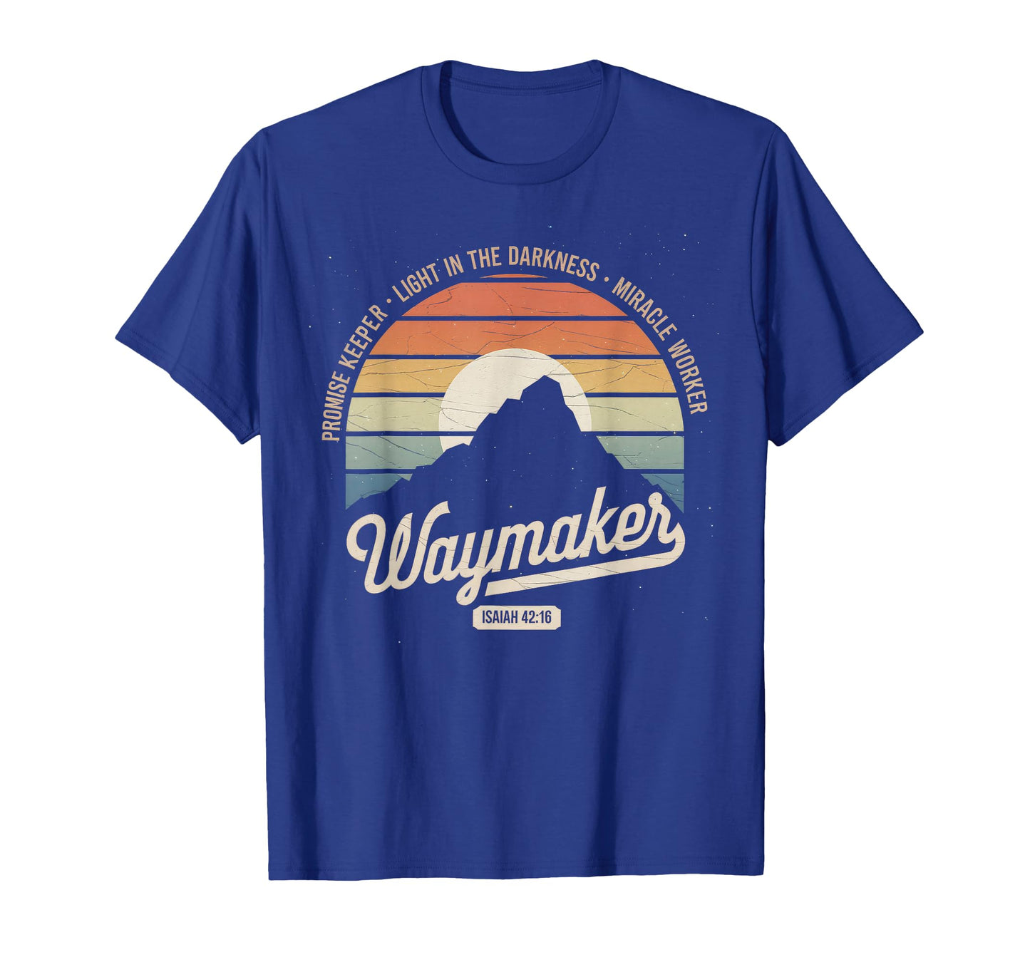 Waymaker Tshirt Promise Keeper Miracle Worker God Christian T-Shirt