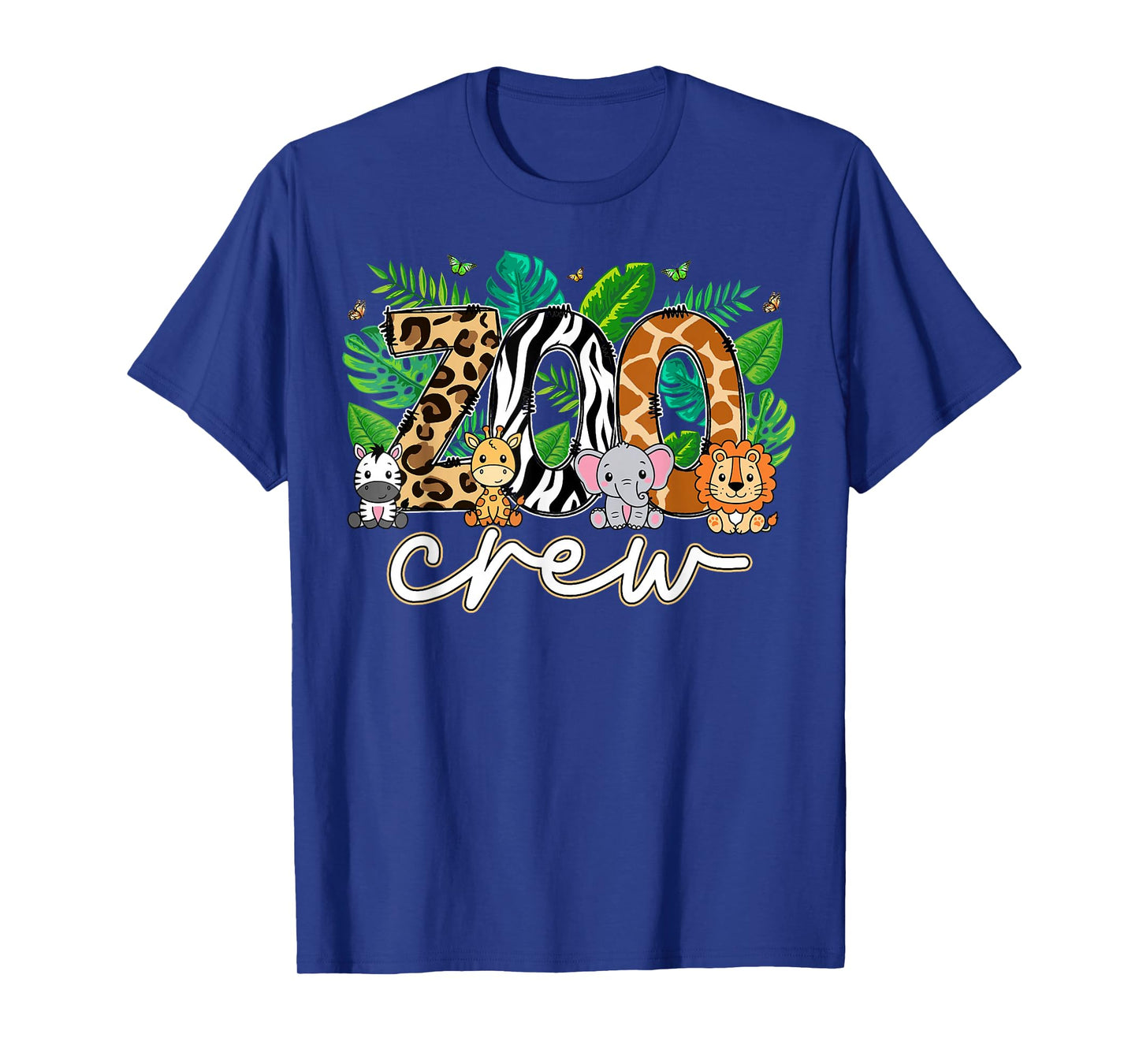 Zoo Crew Wildlife Animal Zoologist Safari Jungle Animals T-Shirt
