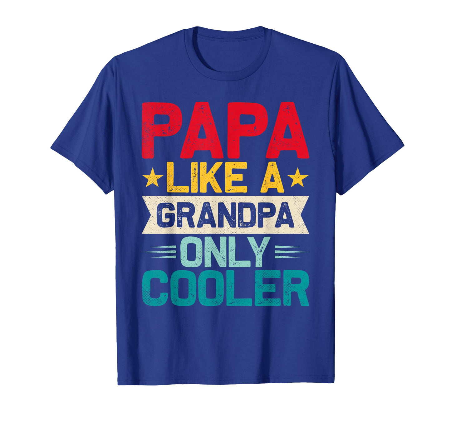 Papa Shirts for Men Grandpa Fathers Day Papa from Grandkids T-Shirt
