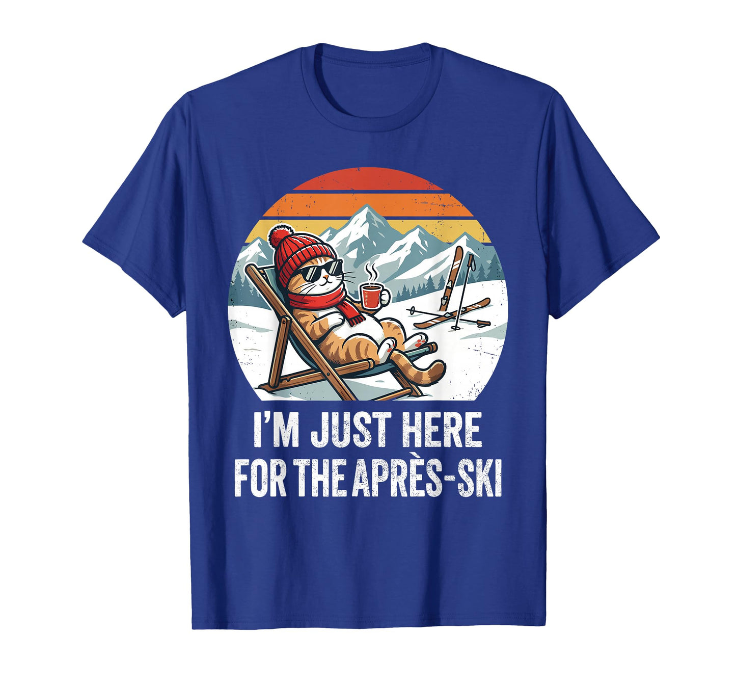 Après-ski Cat Skiing Men Women Kids Funny Après-ski T-Shirt