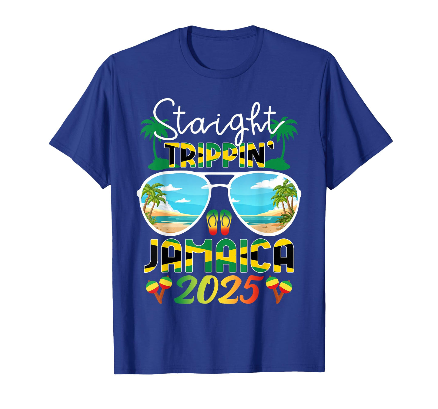 Jamaica Reunion Family Friends Trip 2025 Birthday Squad T-Shirt