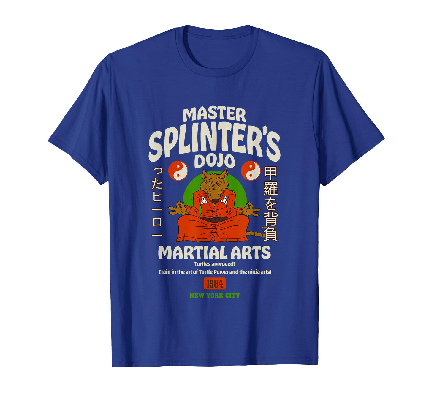 Teenage Mutant Ninja Turtles Master Splinter Dojo 1984 T-Shirt