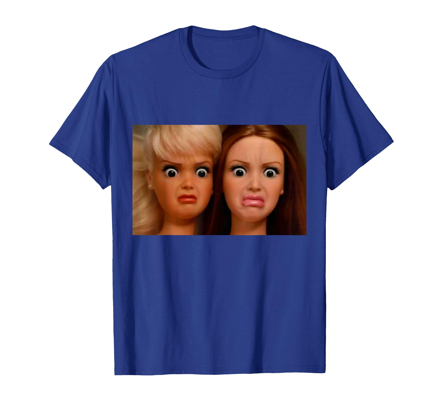 Funny Disgusting Doll face Meme Hilarious Sarcastic Gift Tee T-Shirt
