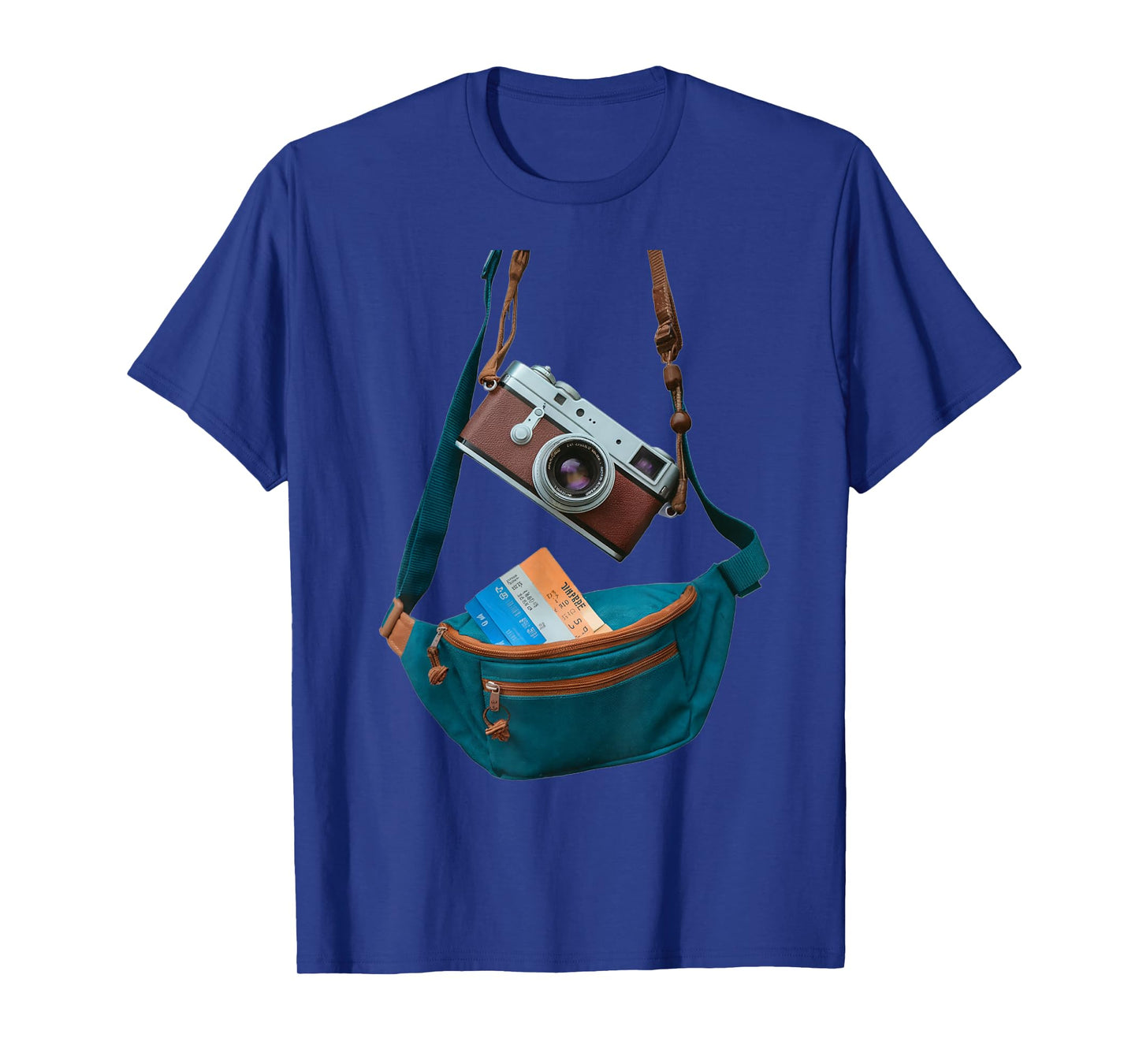 Tourist Spirit Day Camera Bum Bag T-Shirt
