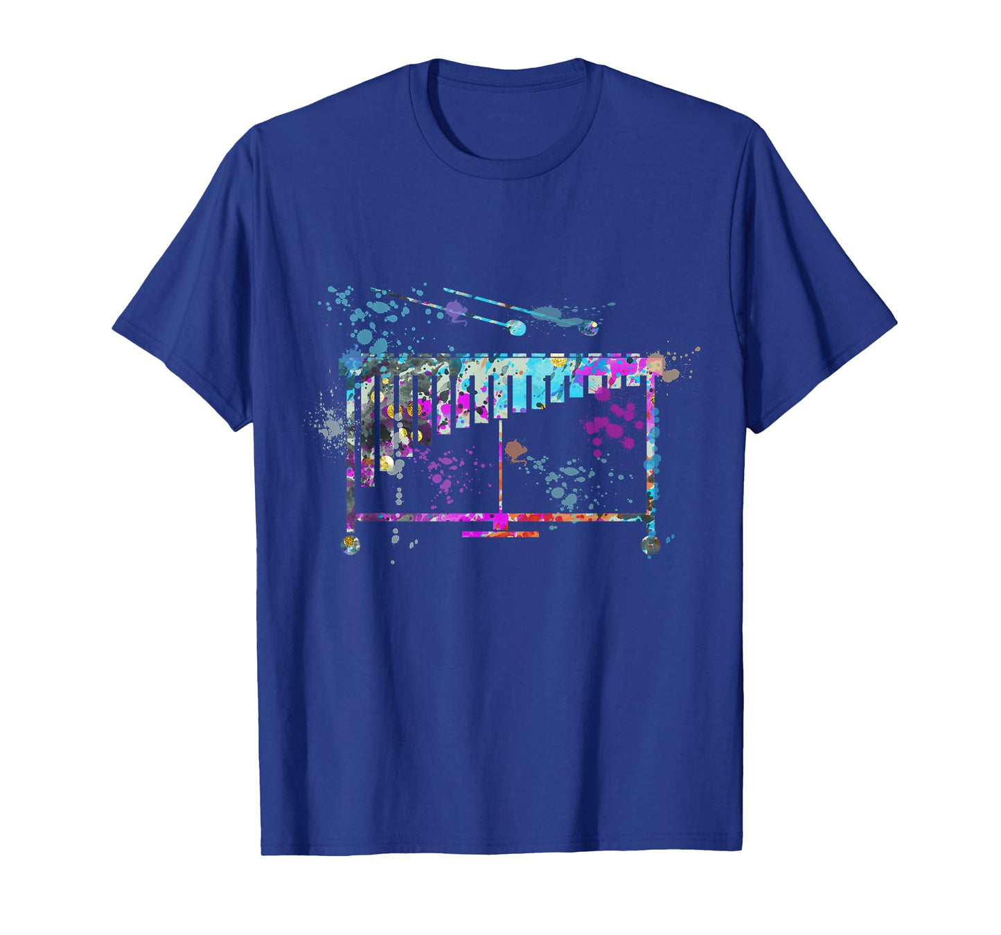 Vibraphone Instrument Silhouette Vibraphones T-Shirt