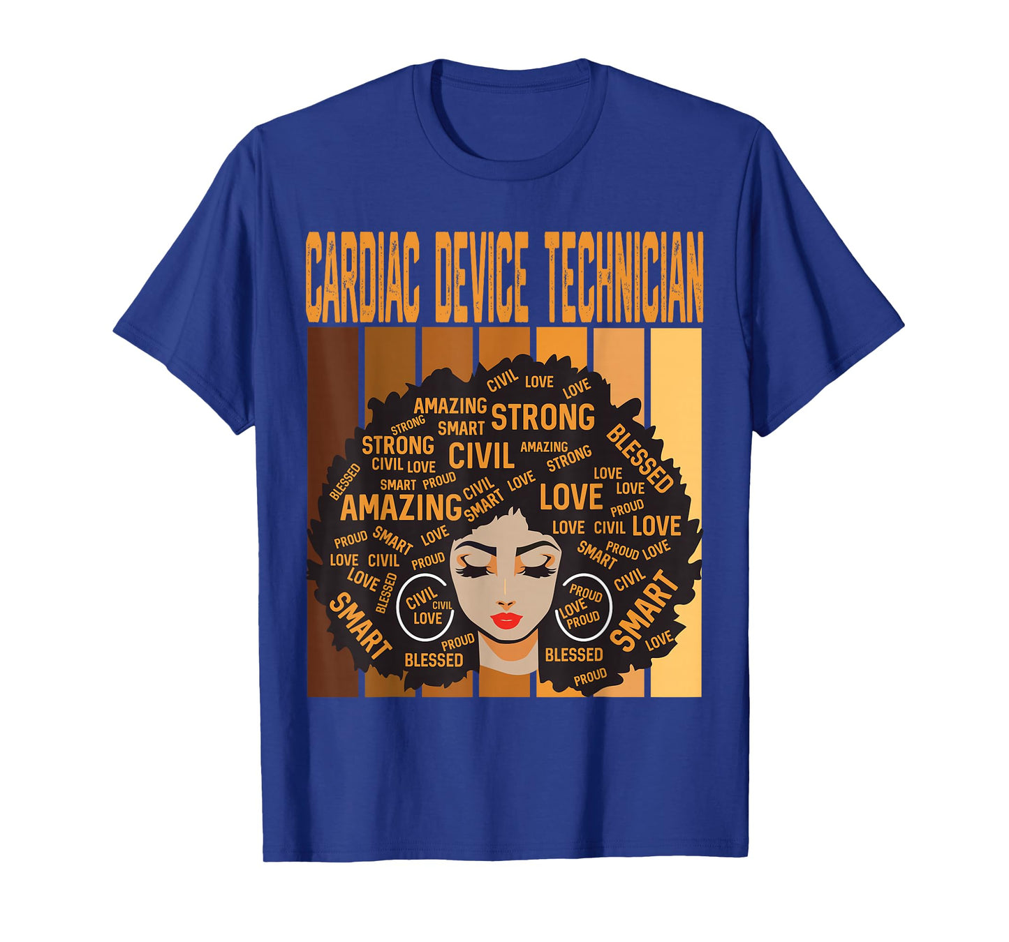 Cardiac Device Technician Black History Month Pride T-Shirt