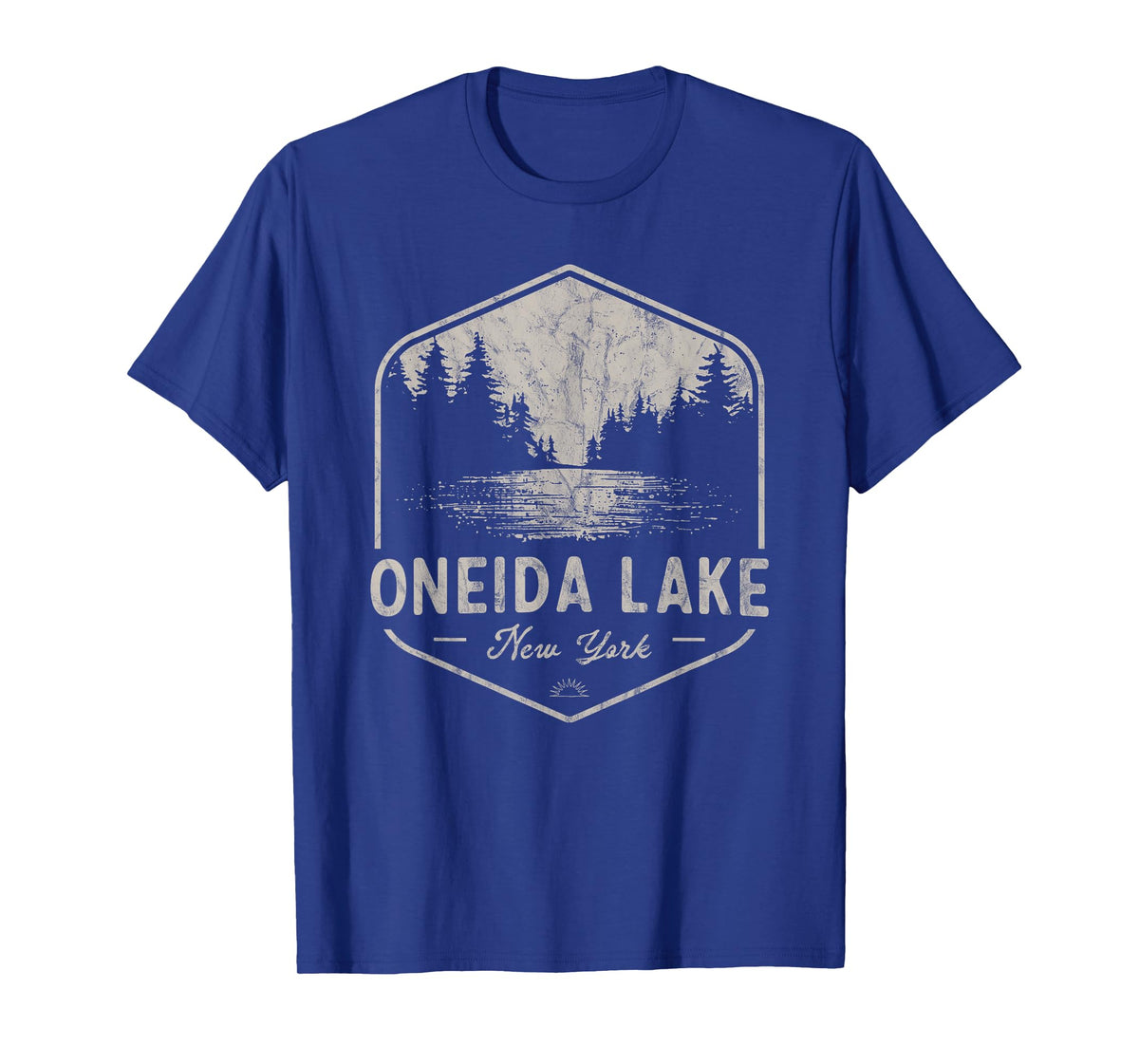 Oneida Lake New York Outdoors Vintage T-Shirt