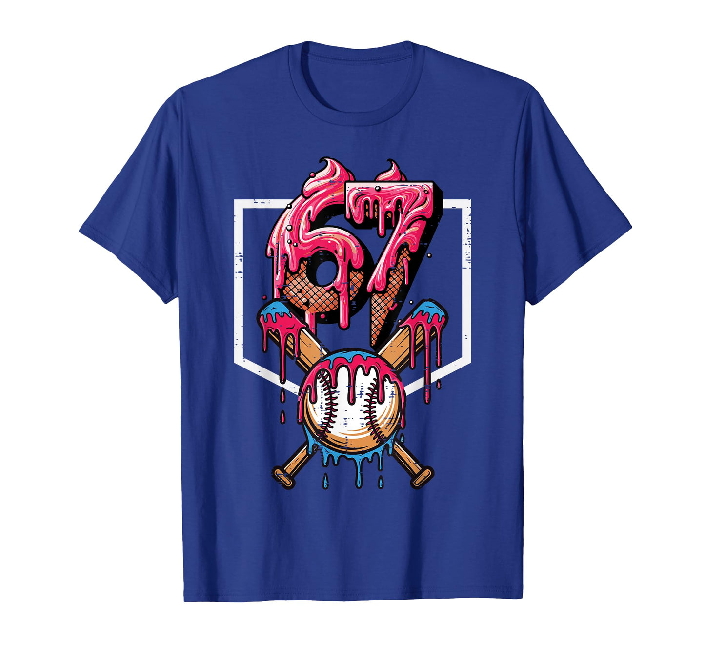 67 Meme Funny 6 7 Men Women Kids Youth Boys Girls Teen T-Shirt