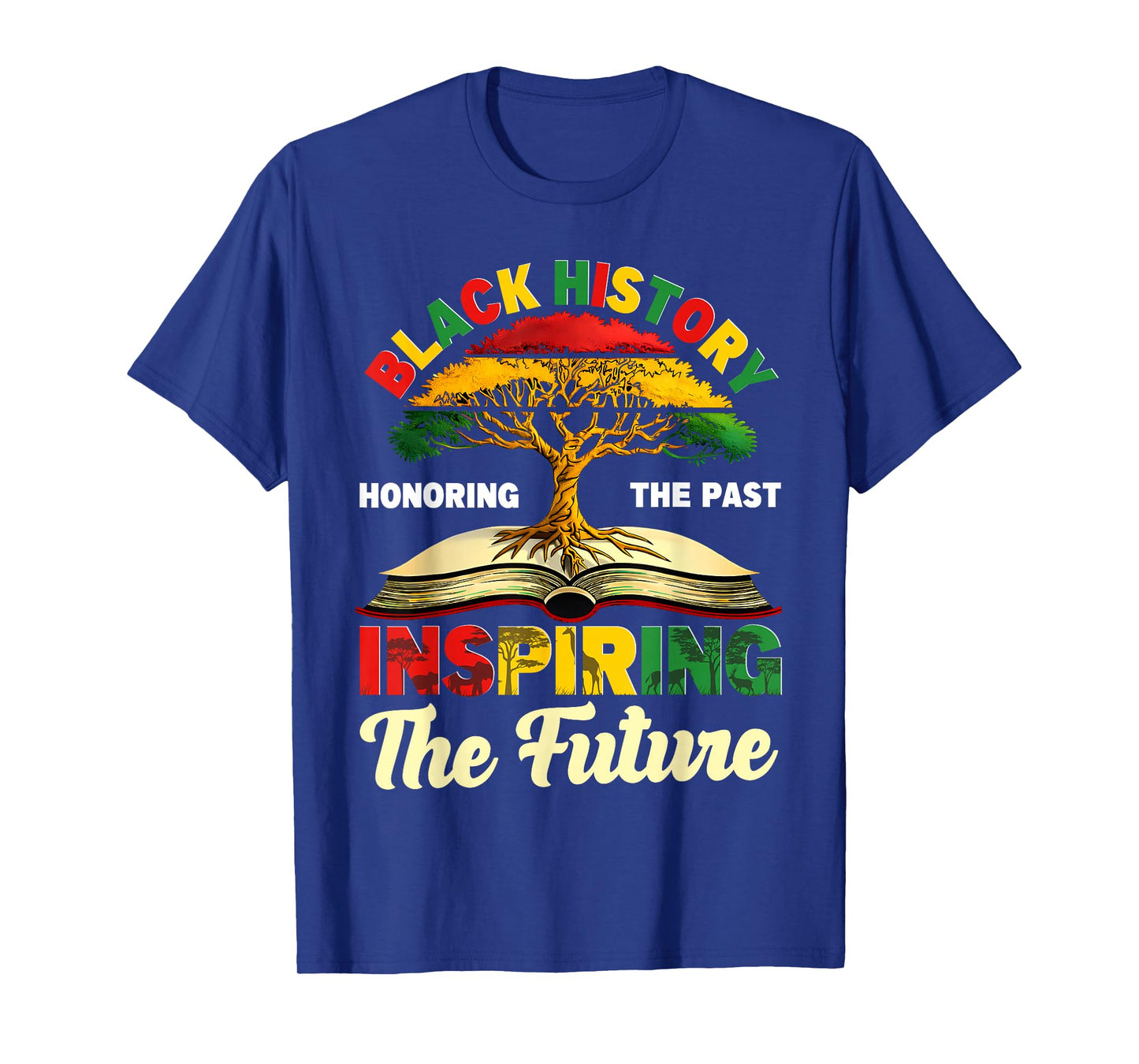 Black History Inspiring The Future African Men Women T-Shirt