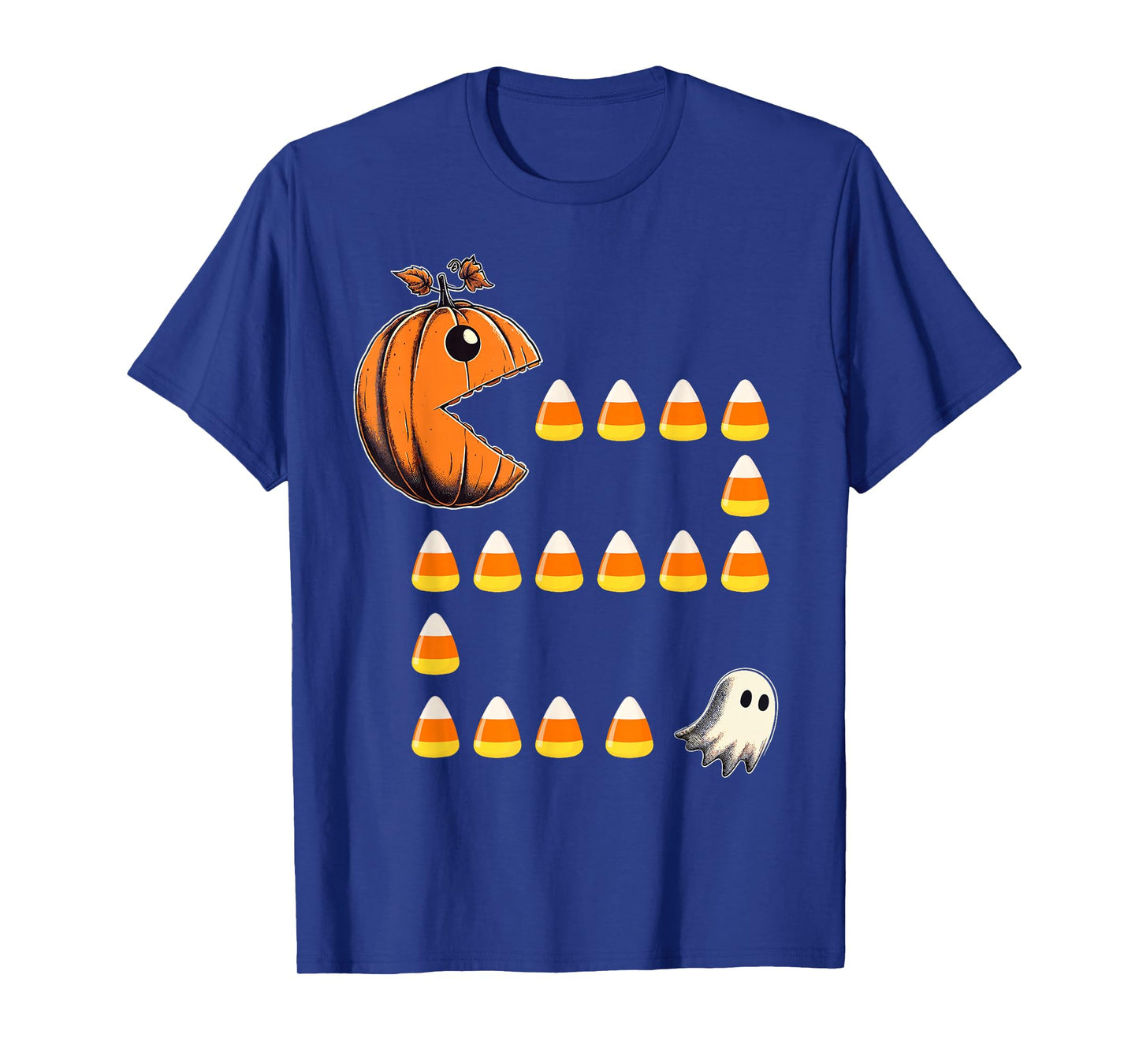 Funny Halloween Pumpkin Candy Corn Trick or Treat T-Shirt