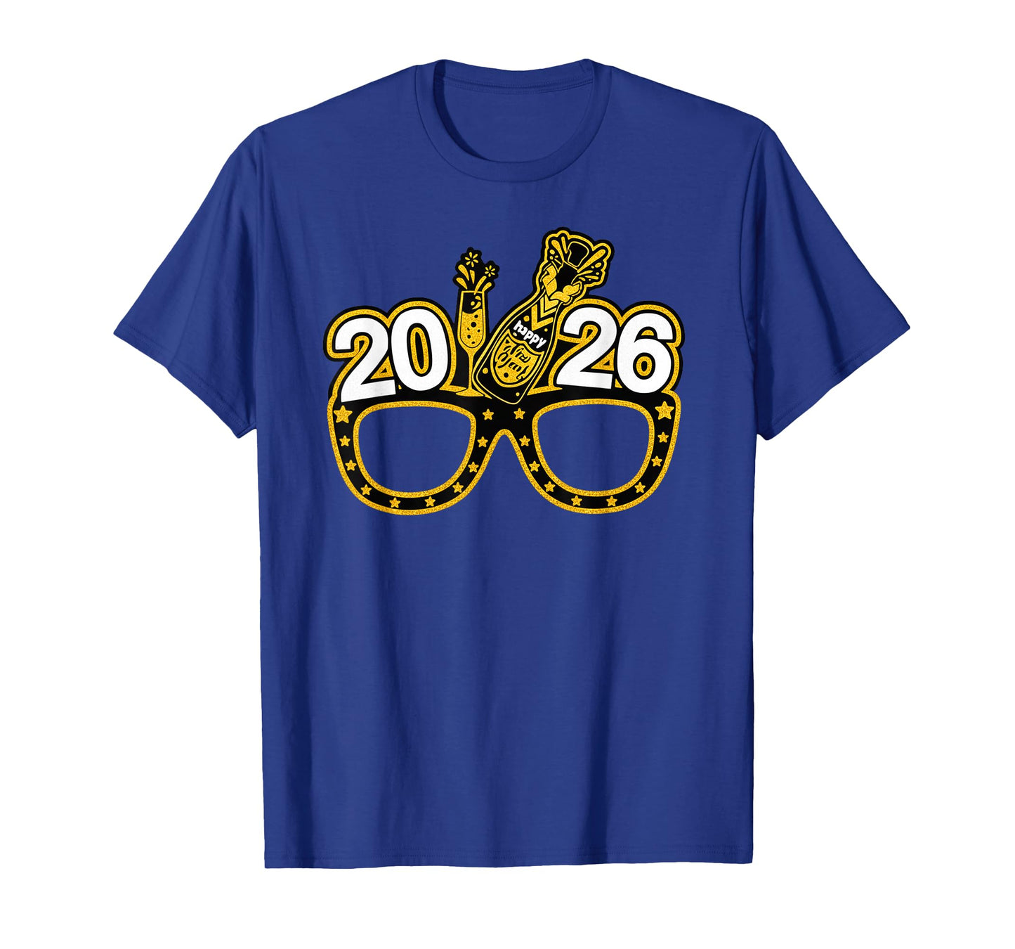 2026 Eyeglasses for New Year’s Eve Party Funny Party Glasses T-Shirt