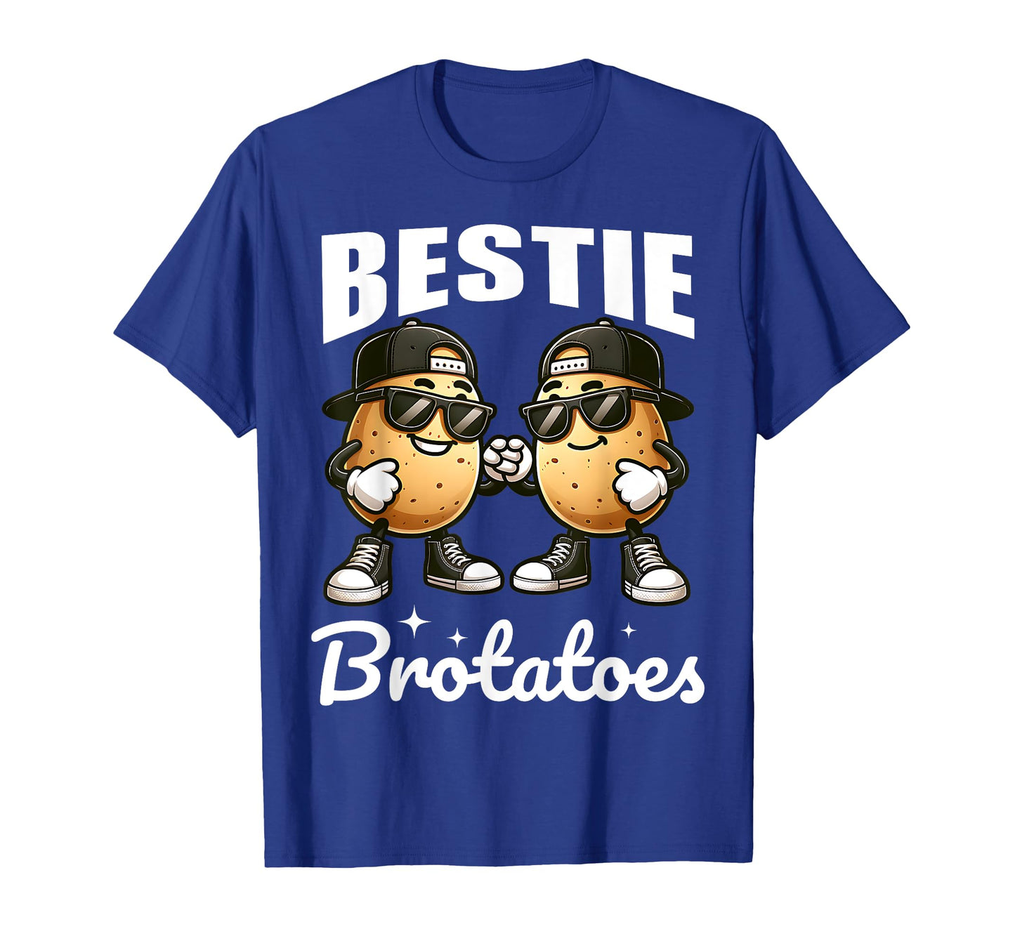 Best Friend Potato Pun Funny Matching Boys Bestie BFFs Kids T-Shirt