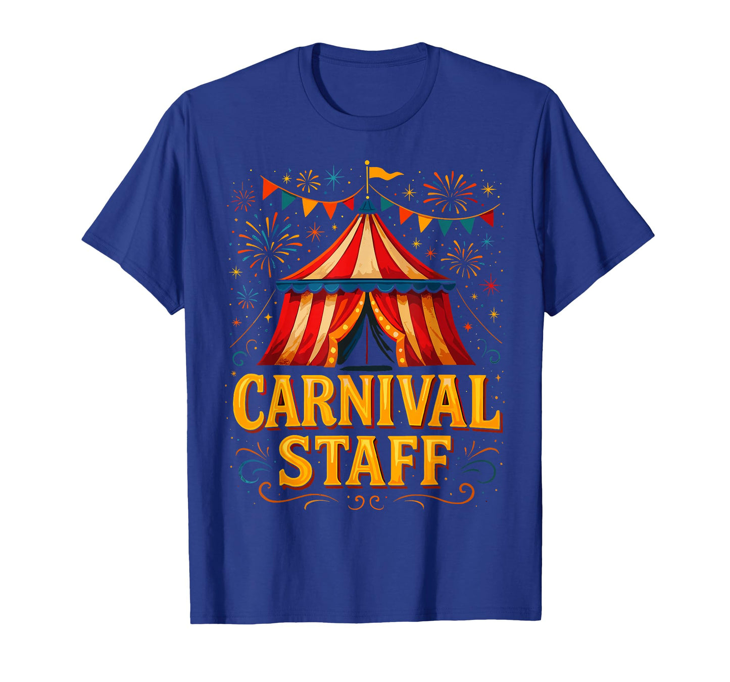Funny Circus Staff Matching Carnival Staff T-Shirt