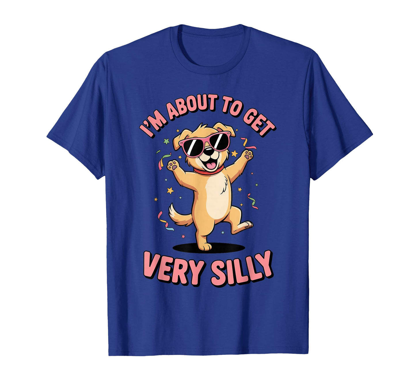 Funny Silly Dog with Sunglasses for Boys and Girls T-Shirt