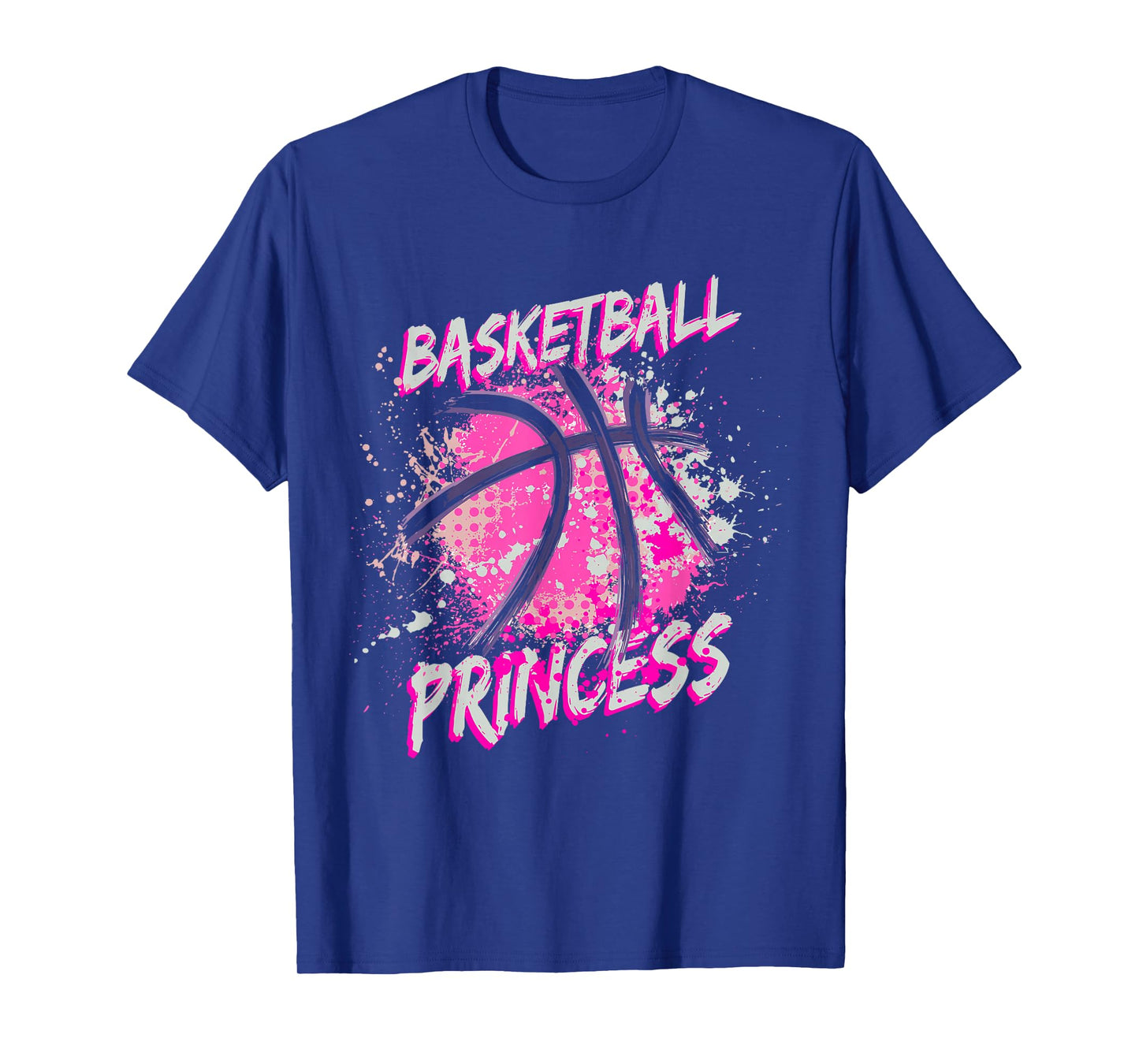 Girls Basketball Princess T-Shirt