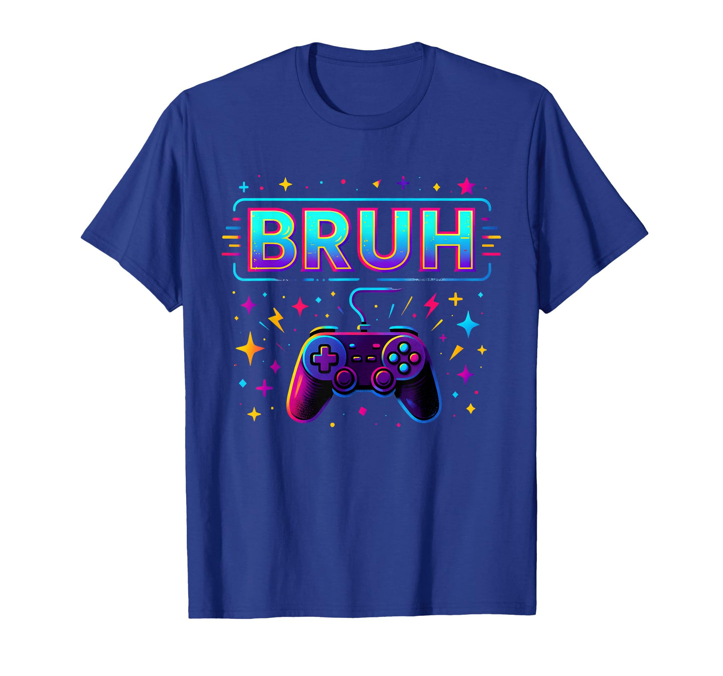 Gamer Bruh Video Game Funny Birthday Gaming Teen Boys Kids T-Shirt