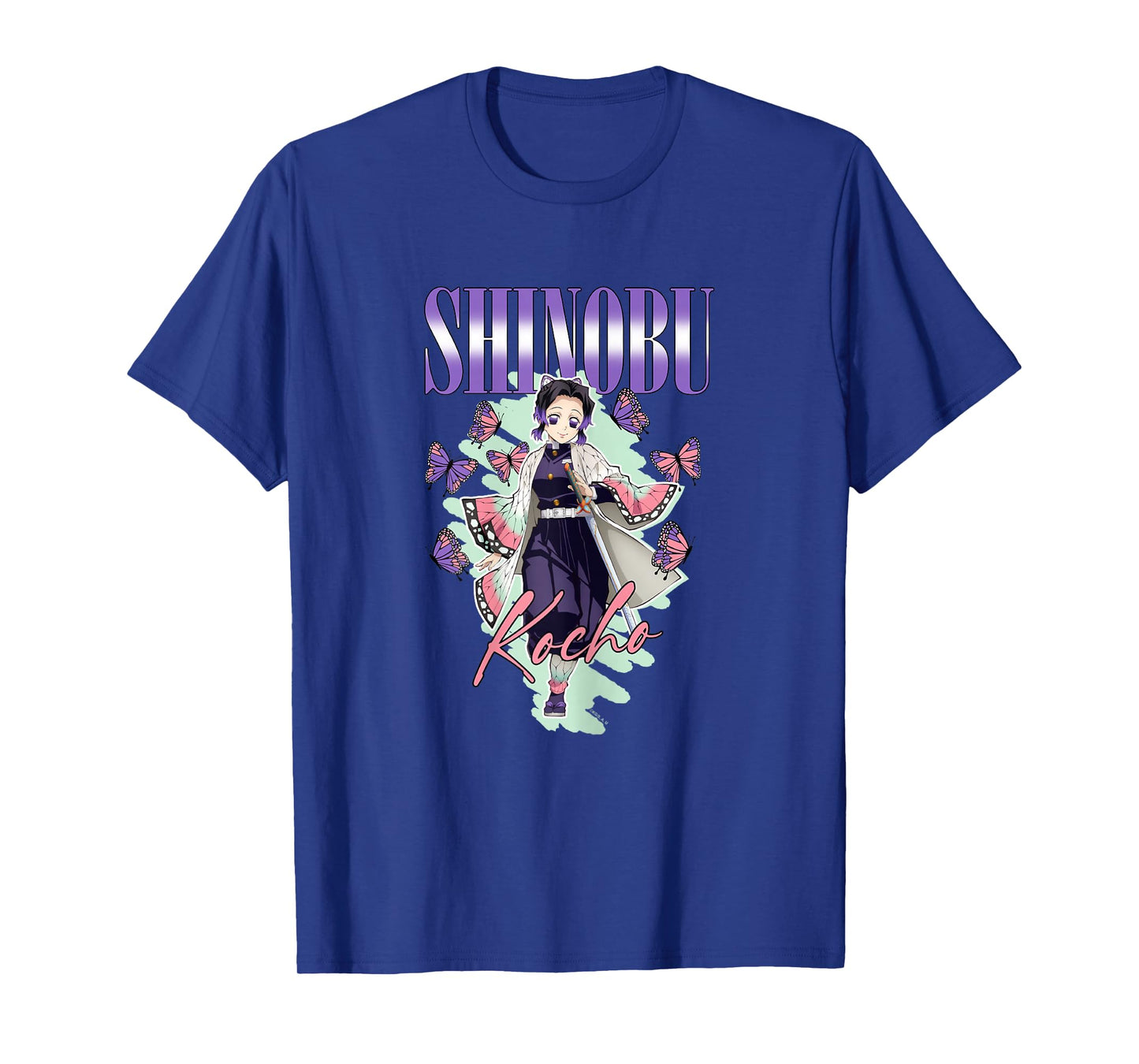 Demon Slayer: Kimetsu no Yaiba Shinobu Kocho Butterfly Haori T-Shirt