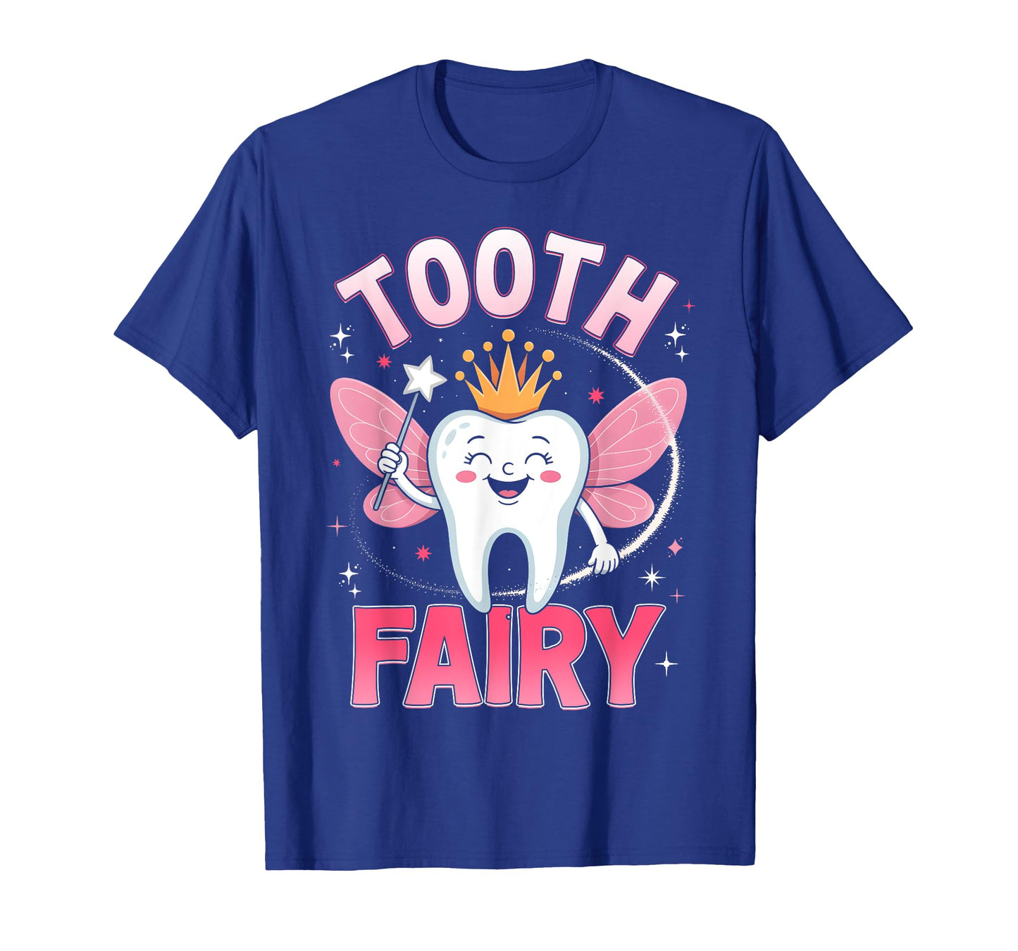 Funny Tooth Fairy Women Kids Girls Halloween Costume T-Shirt