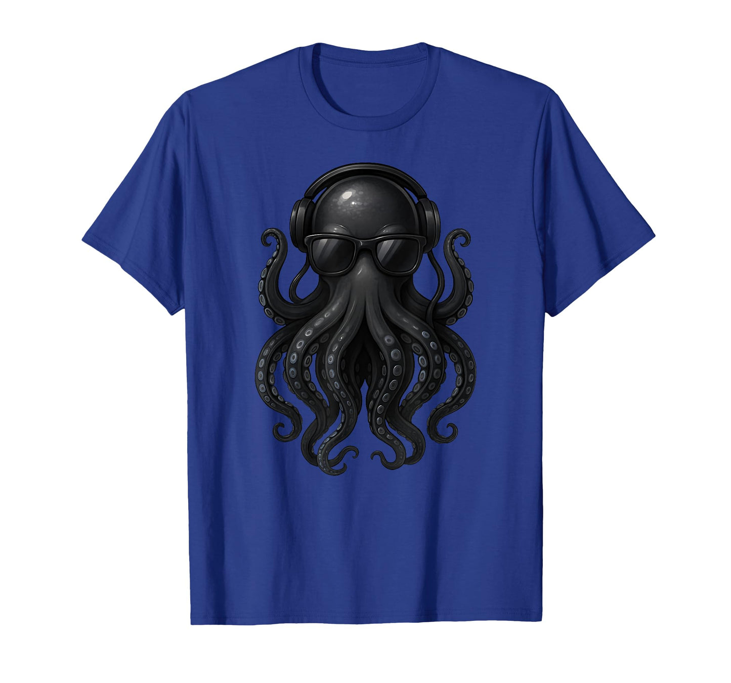 Octopus Animal Lover DJ Music Rave Boys Girls Kids T-Shirt