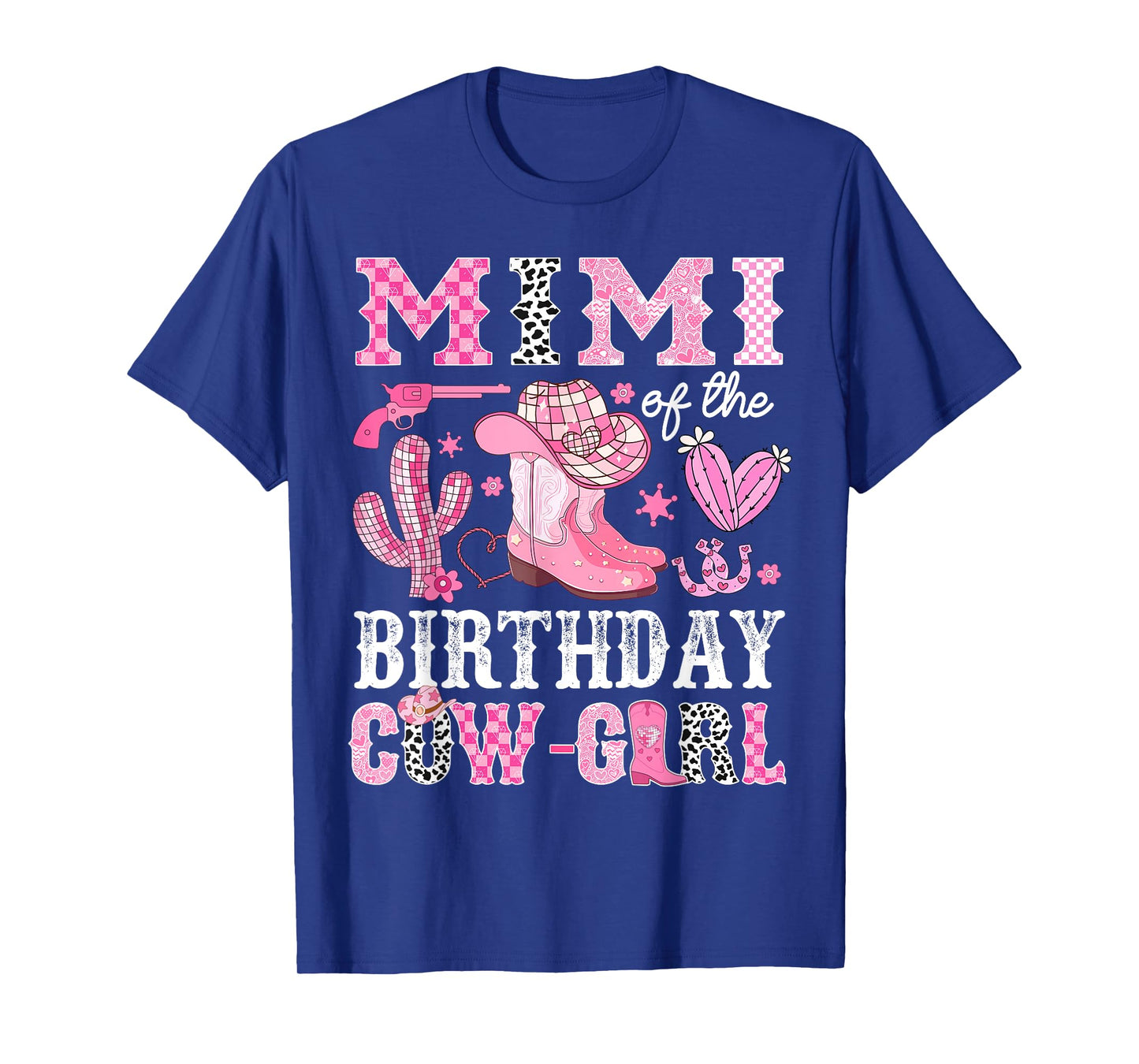Mimi Of The Birthday Cow-Girl Rodeo Cowgirl Bday T-Shirt