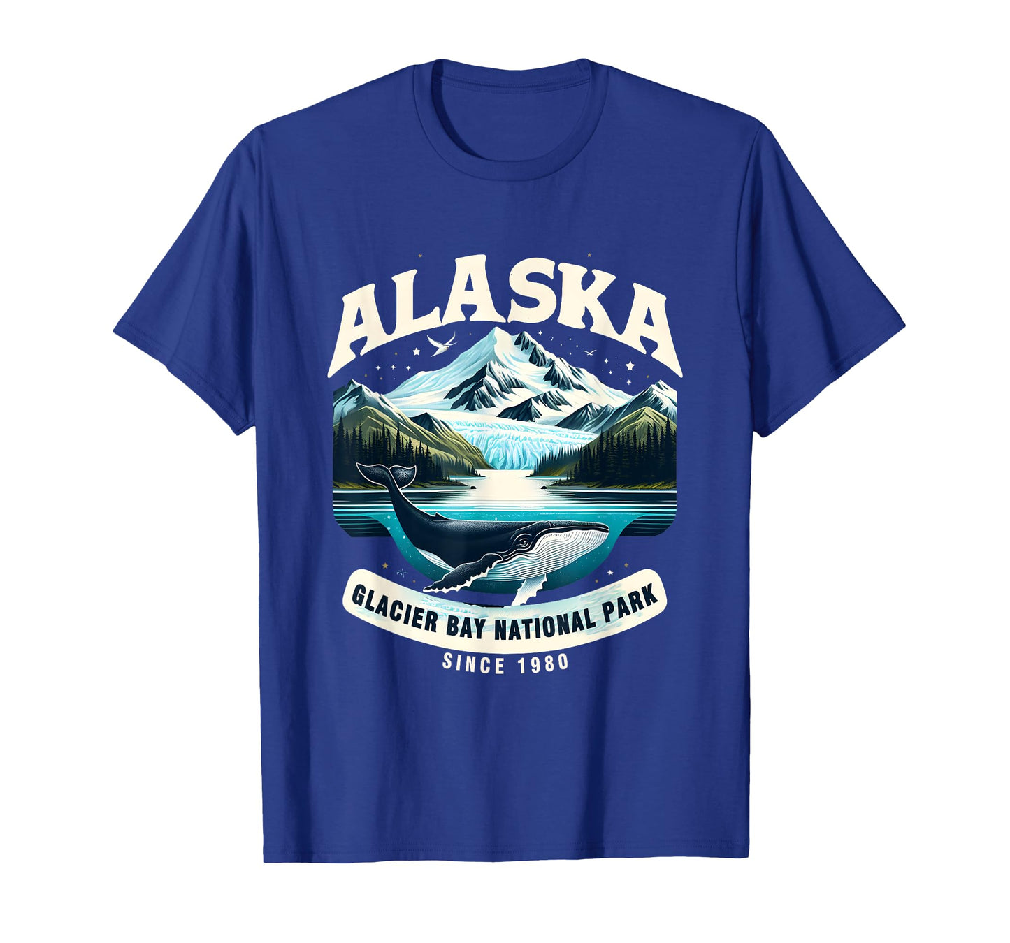 Alaska Cruise Alaska Glacier Bay National Park Sine 1980 T-Shirt