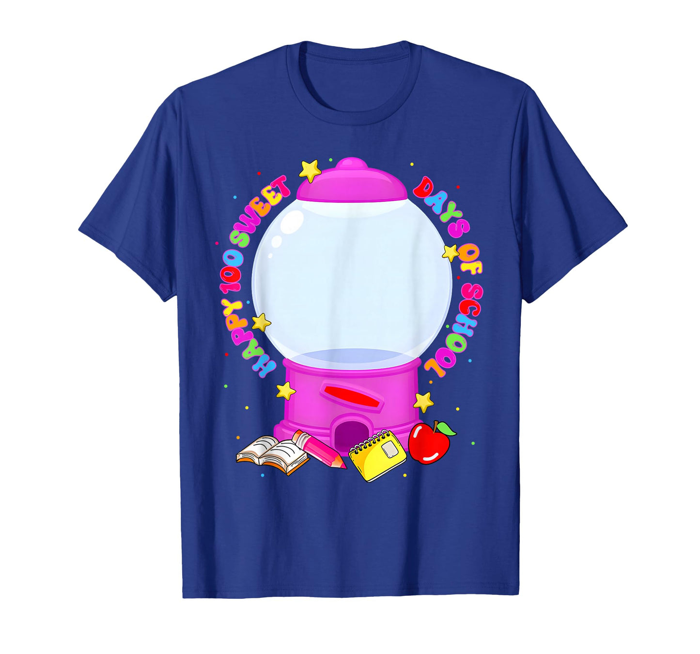 100 Days of School Sweet Candy Machine Girl Women Kid T-Shirt
