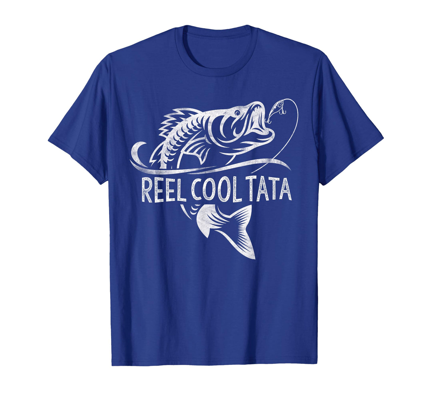 Reel Cool Tata Fishing Gifts Tata Father's Day T-Shirt