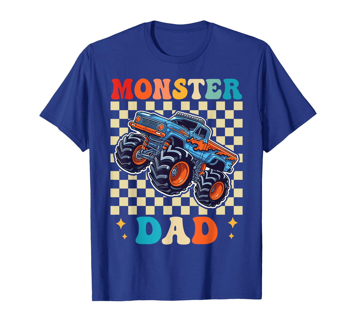 Monster Truck Dad Family Matching Monster Truck Lovers T-Shirt