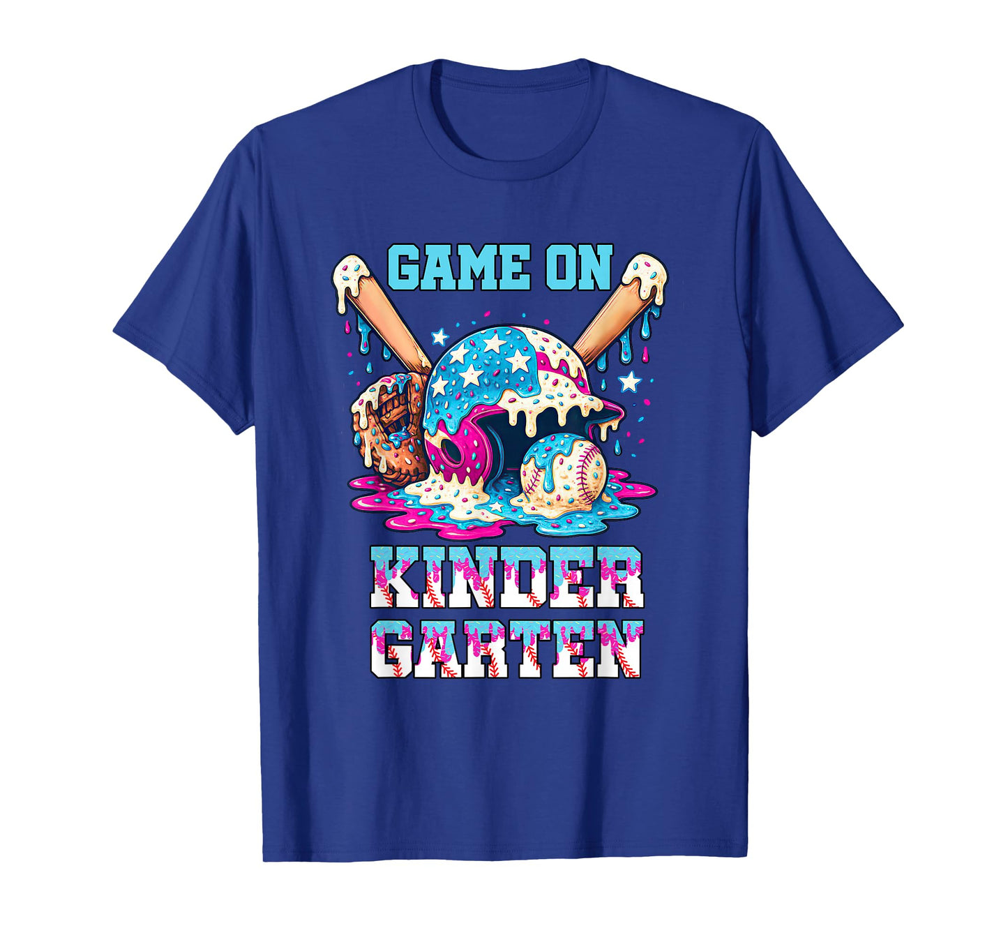 Back To School Game On Kindergarten Baseball First Day Boys T-Shirt