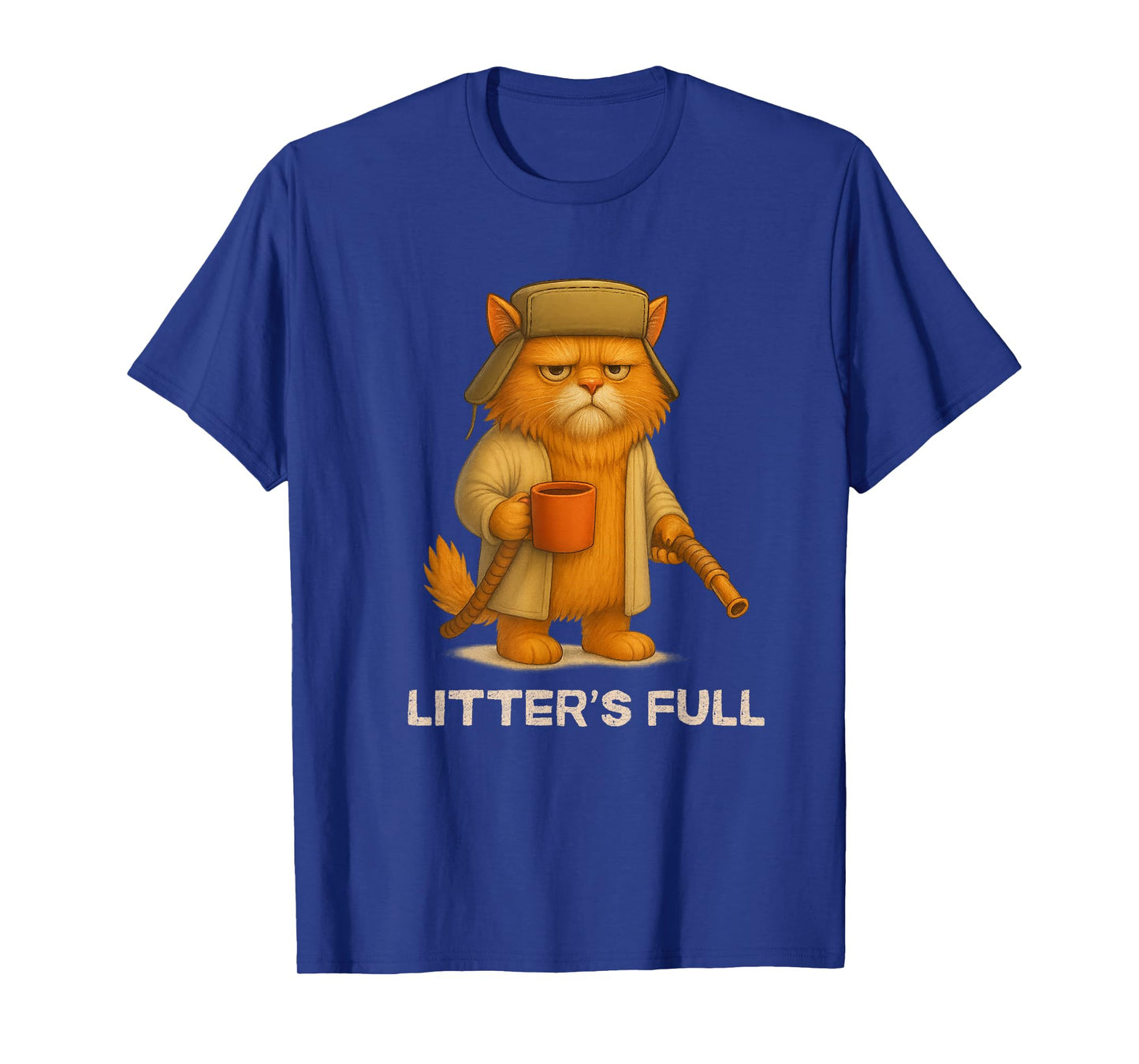 Litter’s Full Funny Cat Parody Lovers Christmas Xmas T-Shirt