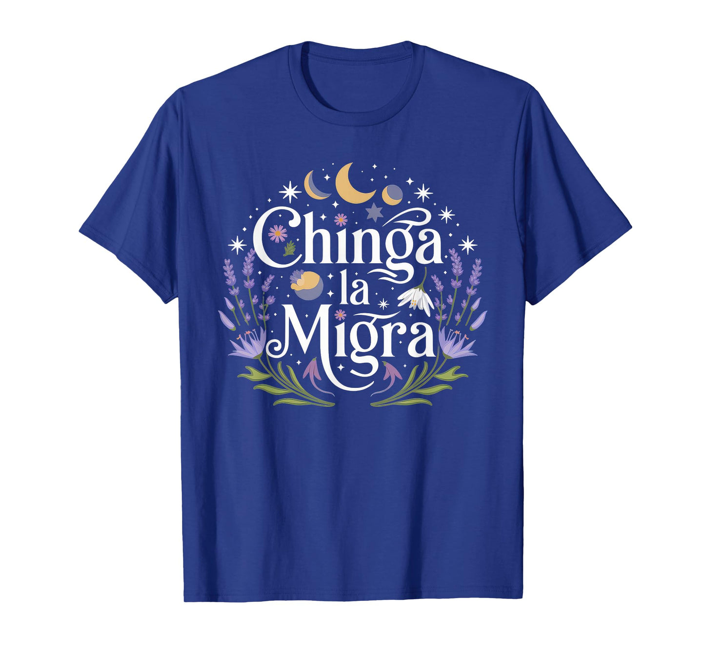 Chinga La Migra Tshirt Men Women 8645 Abolish Ice Retro T-Shirt