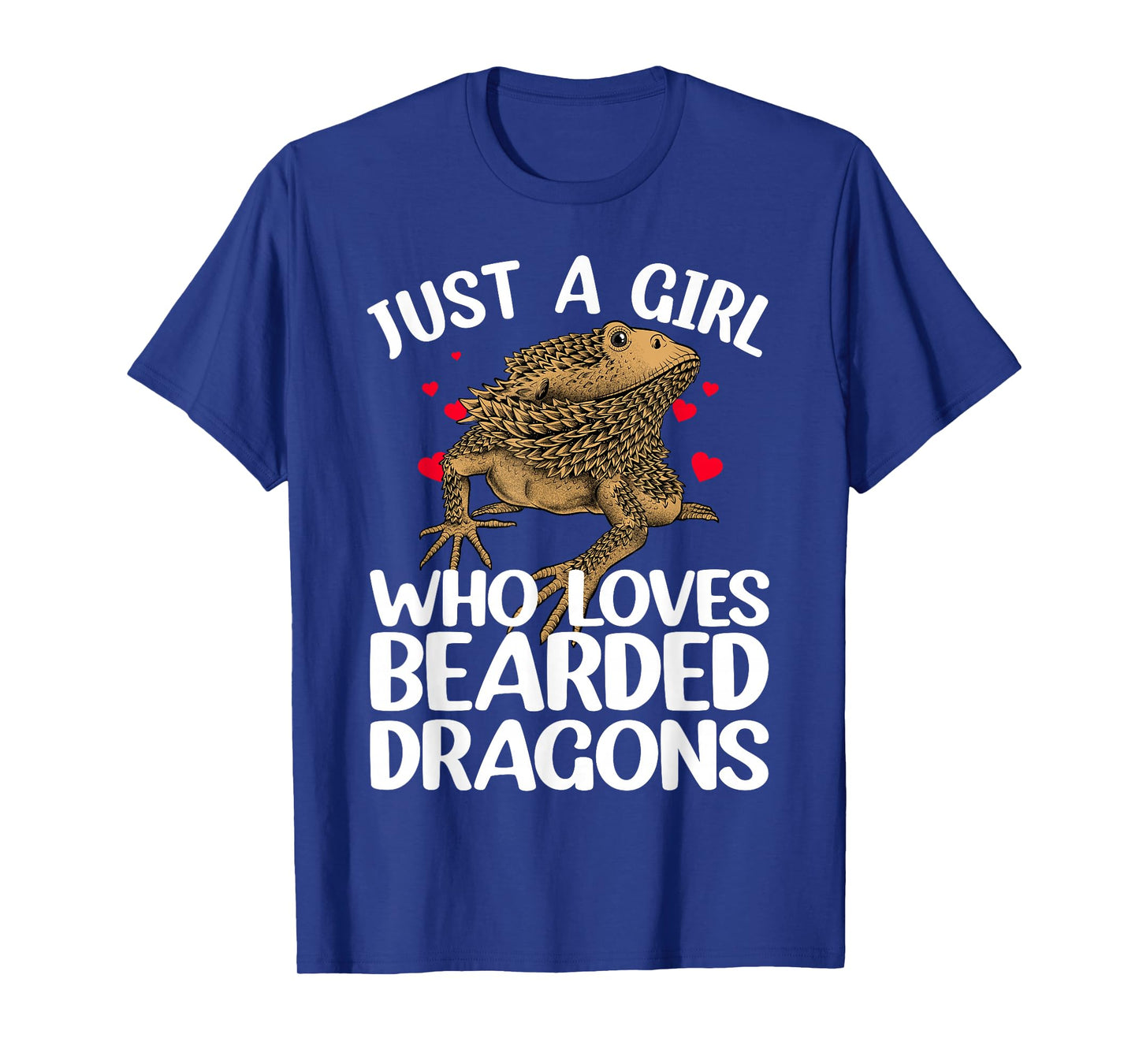 Cool Bearded Dragon Art for Girls Women Bearded Dragon Lover T-Shirt