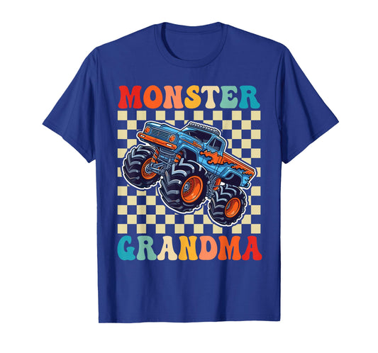 Monster Truck Grandma Family Matching Monster Trucks T-Shirt