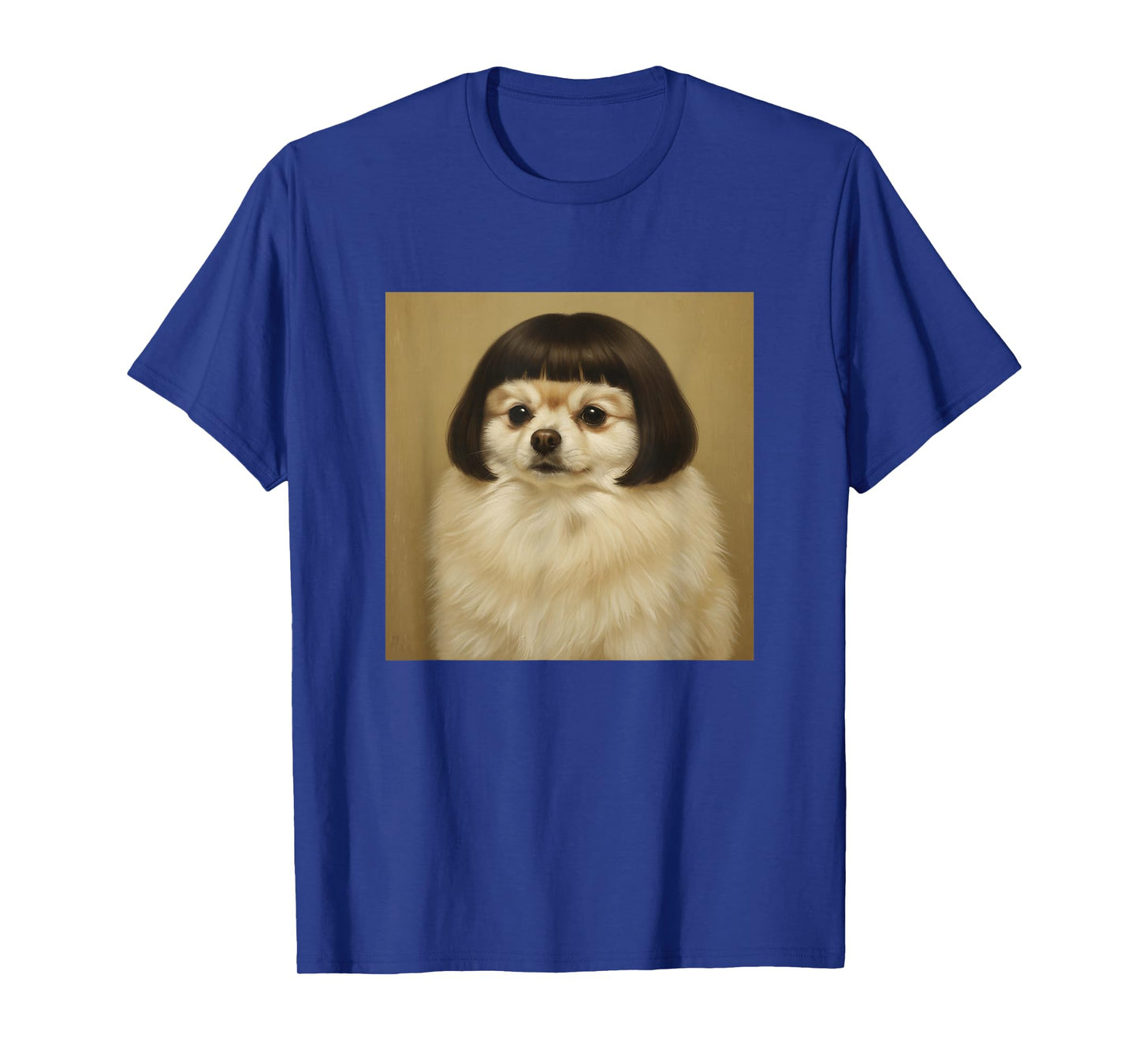 Funny Pomeranian Bob Haircut Dog Meme for Men Women Kids T-Shirt