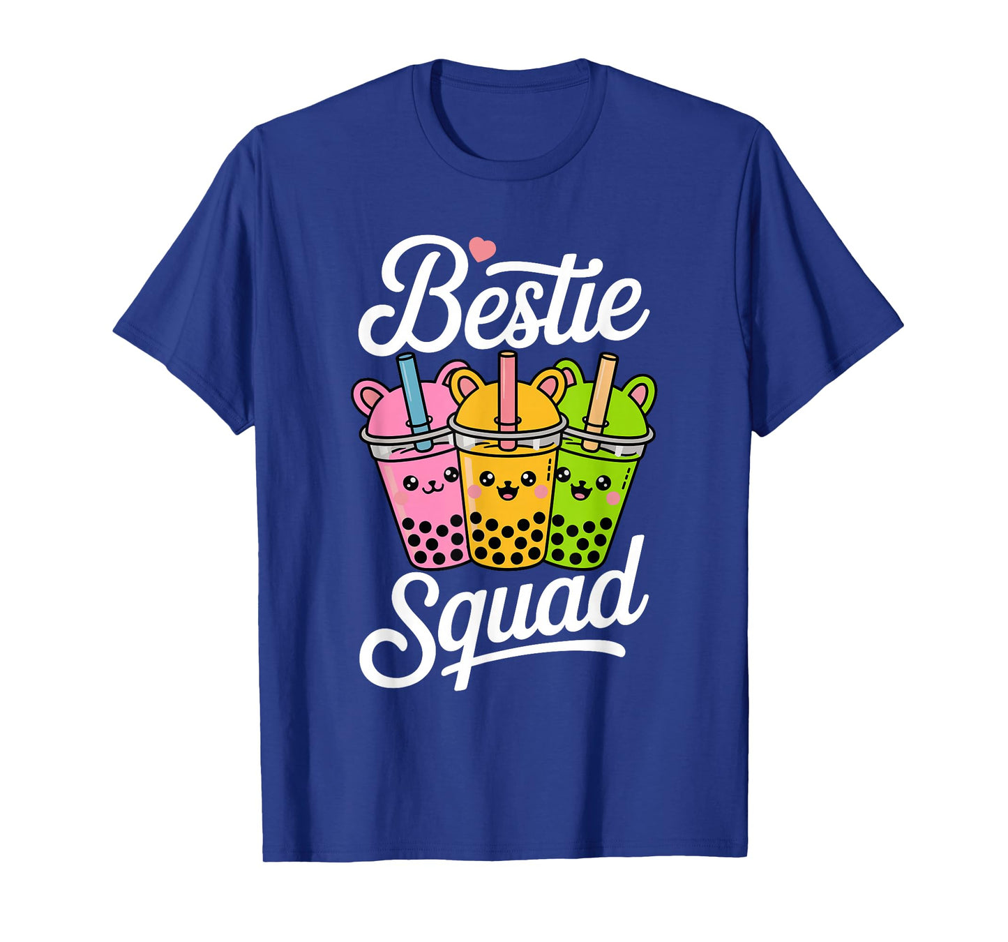 Bestie Squad Kawaii Bubble Tea Besties BFF Best Friends T-Shirt