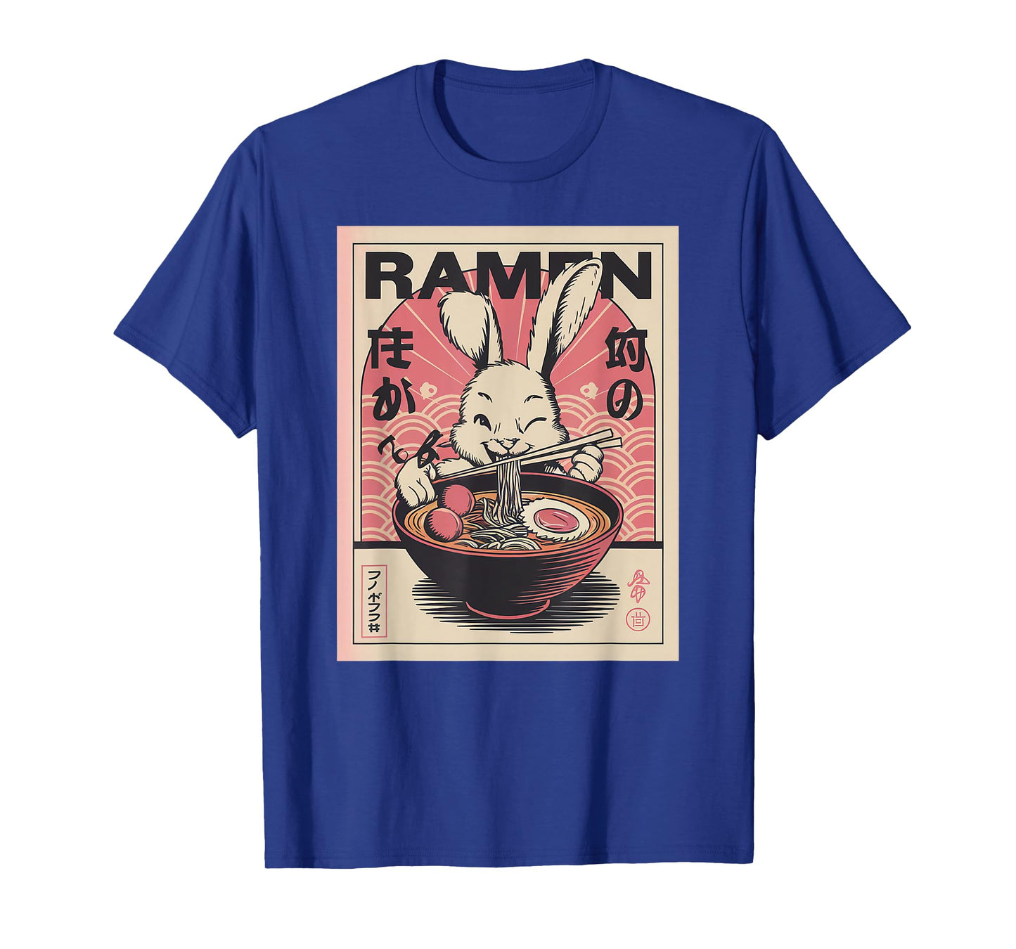 Anime Rabbit Manga Kawaii Otaku Neko Japanese Ramen Rabbit T-Shirt