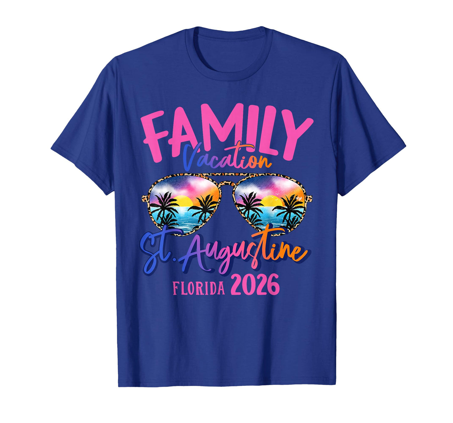 St. Augustine Florida Vacation 2026 Matching Family Group T-Shirt