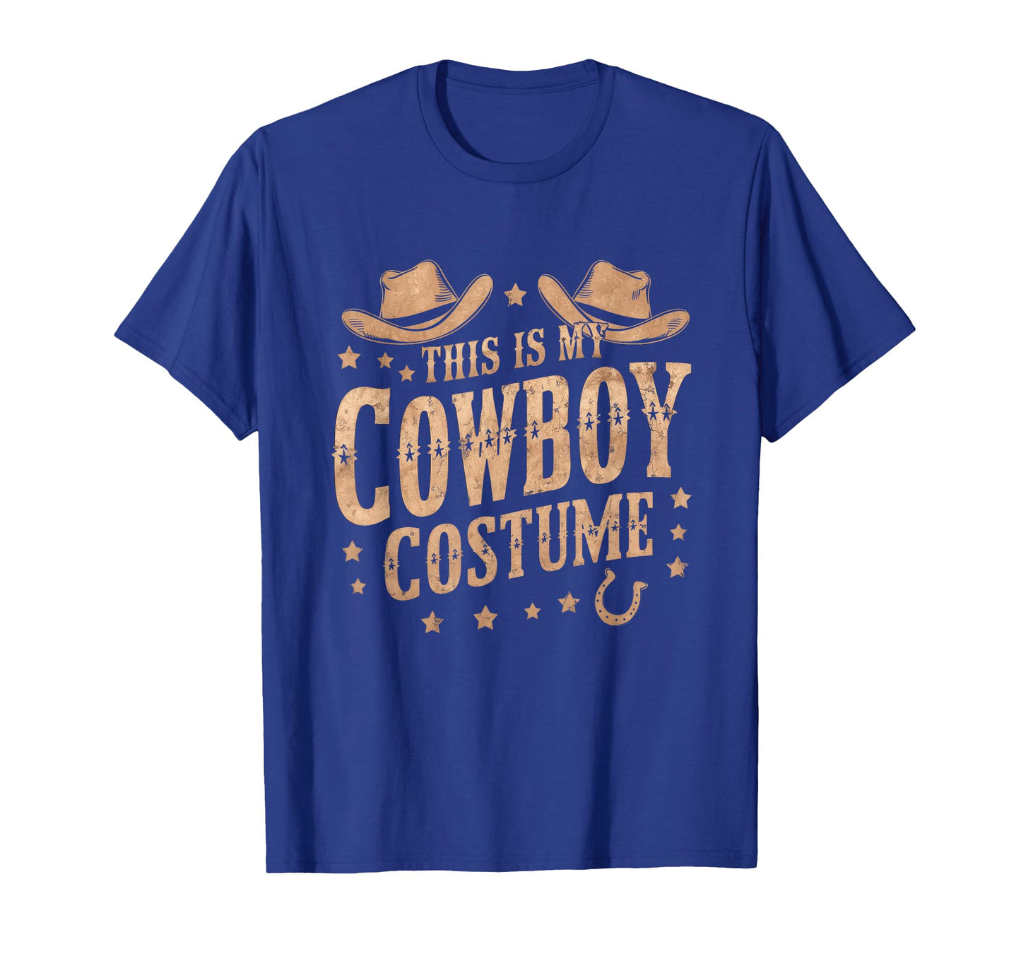 This Is My Cowboy Costume Western Cowboy Hat Country Lover T-Shirt