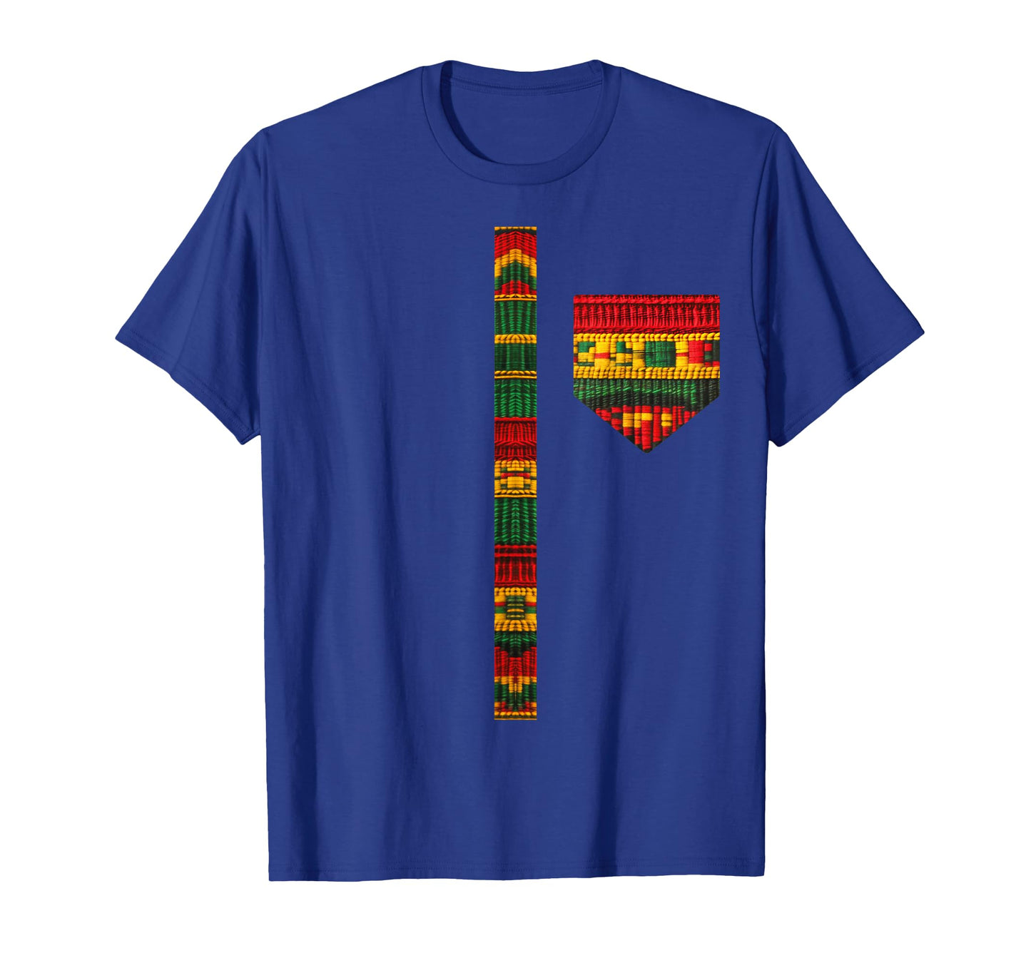 African Print Dashiki Kente Art Men Boys Black History Month T-Shirt