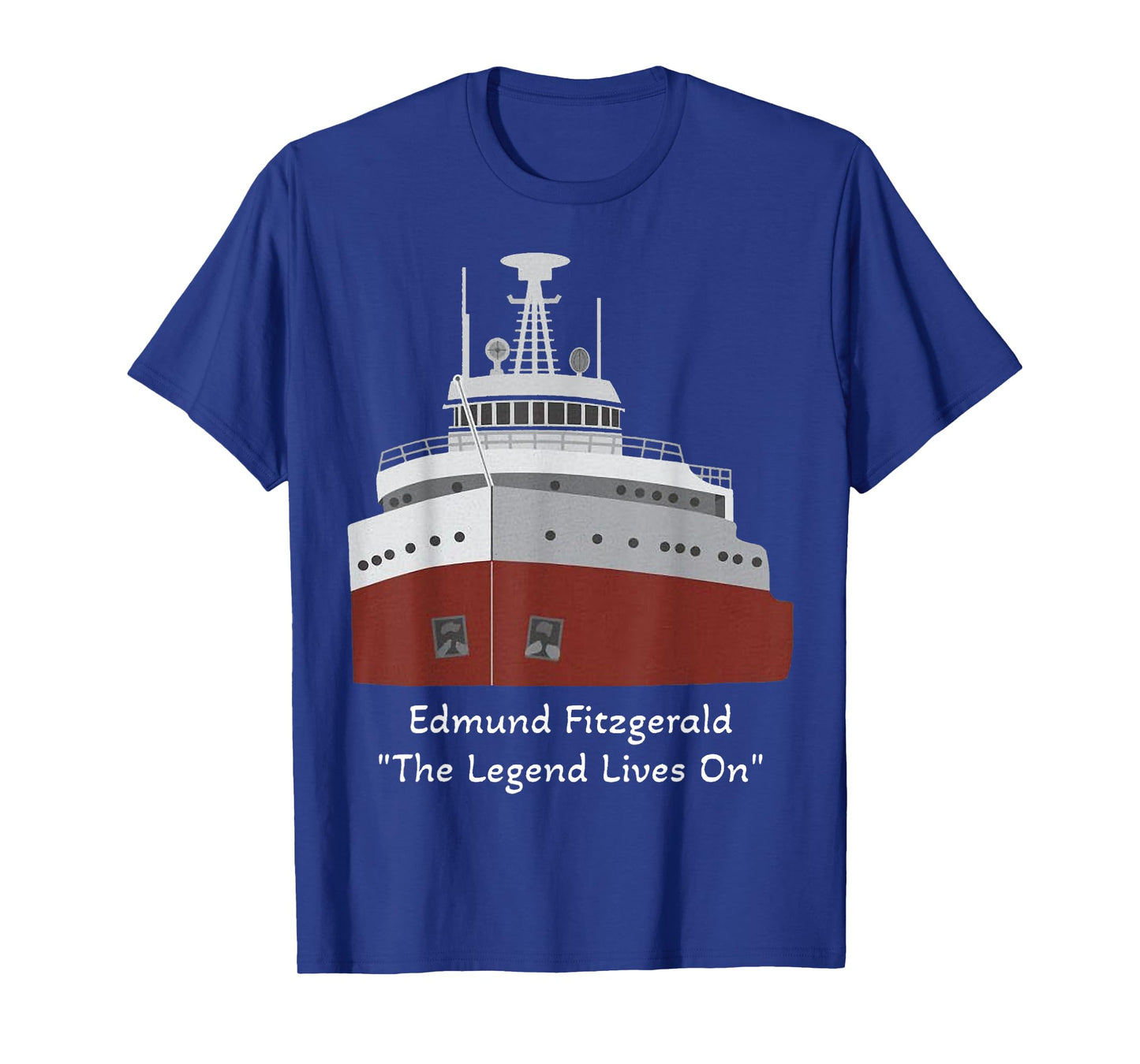 Edmund Fitzgerald Great Lakes Ship T-Shirt