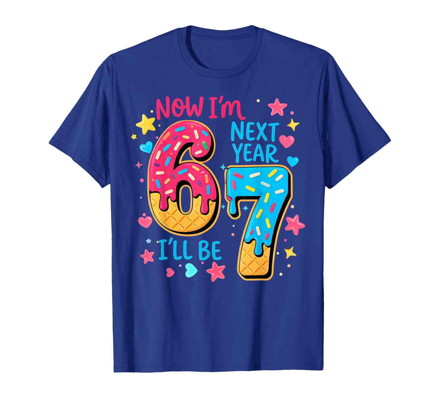 Now Im 6 Next Year I'll Be 7 Birthday Gift for Kid Boy Girl T-Shirt