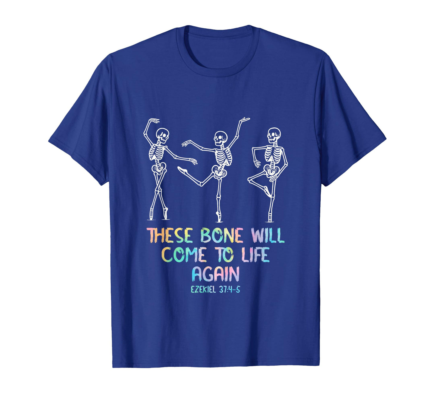 Halloween Dancing Skeleton Funny Christian Fall Jesus T-Shirt