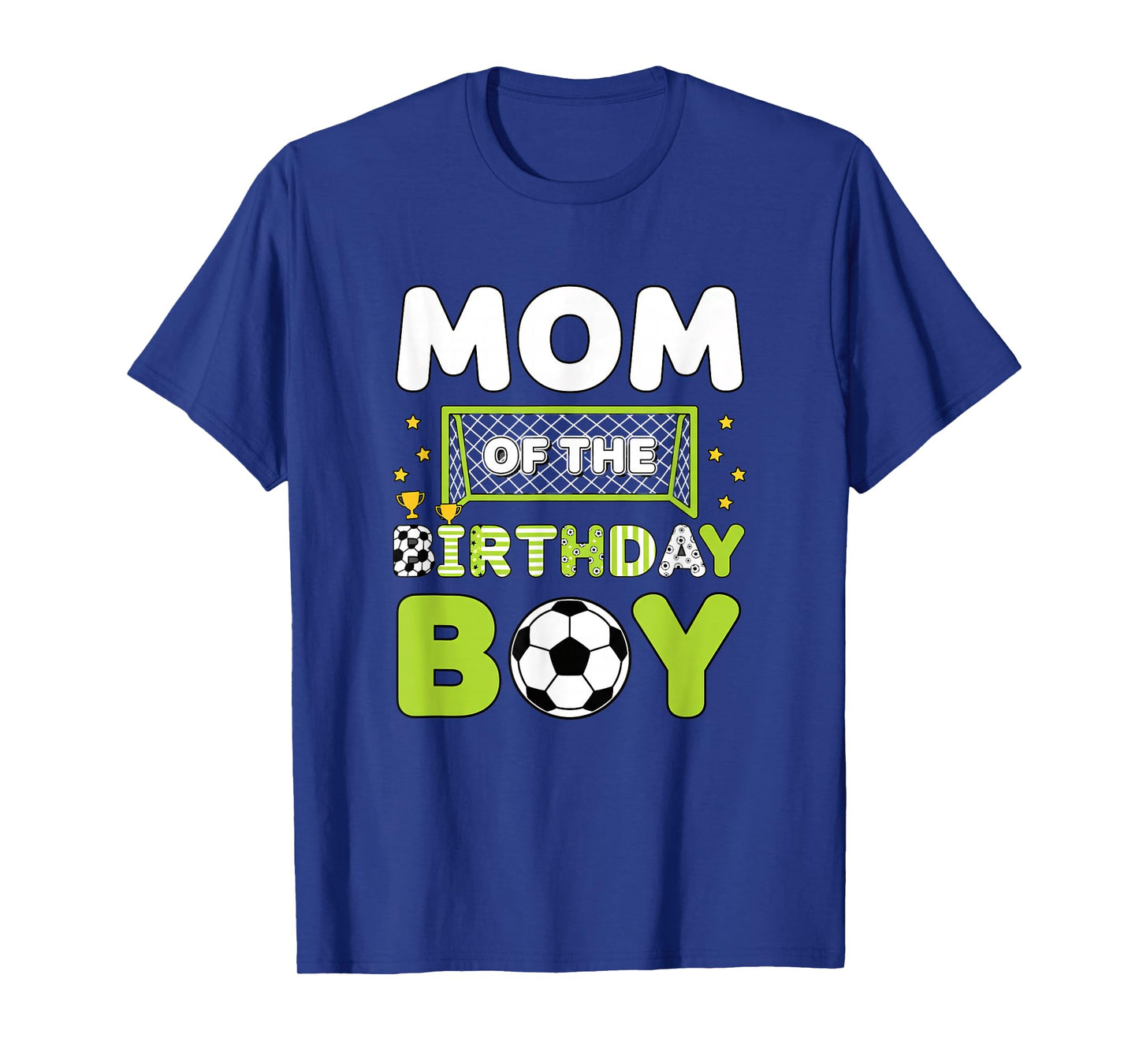 Mom of The Birthday Boy Soccer Mom Birthday T-Shirt