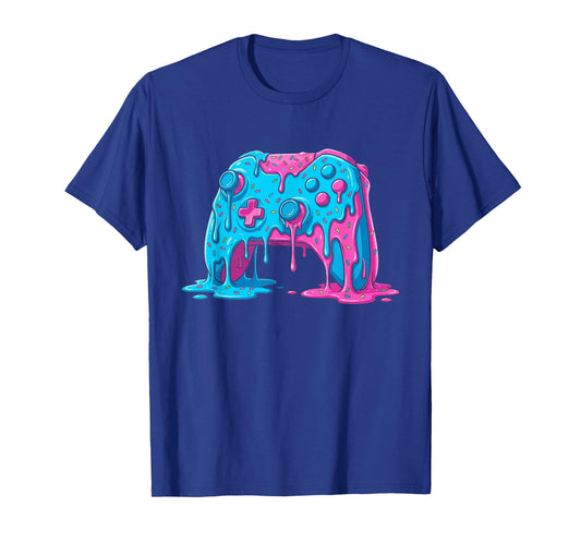 Drip Gamer Controller Boys Video Game Retro Gaming T-Shirt