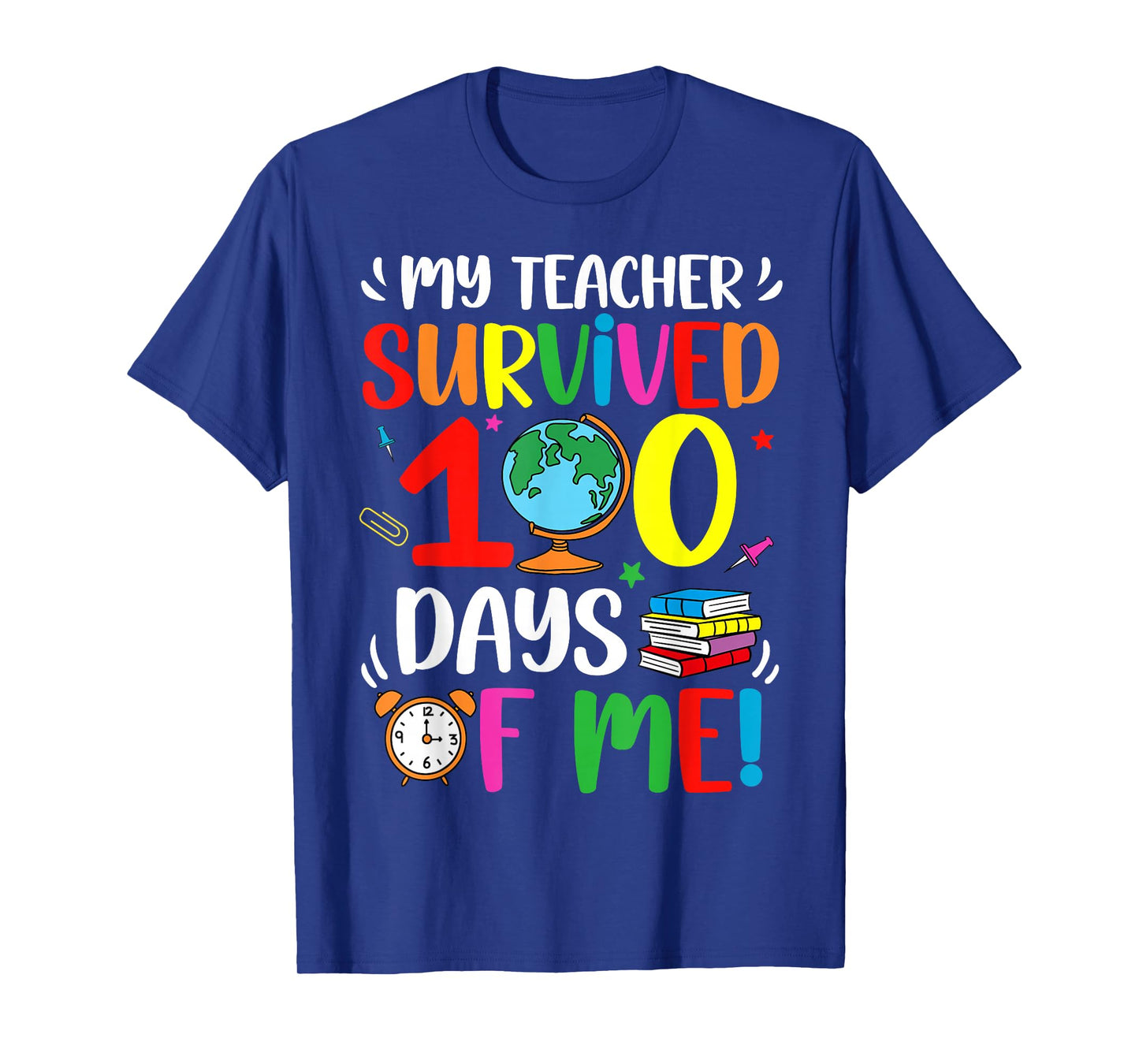 100 Days of School Shirt Kids Happy 100th Day of School 2026 T-Shirt