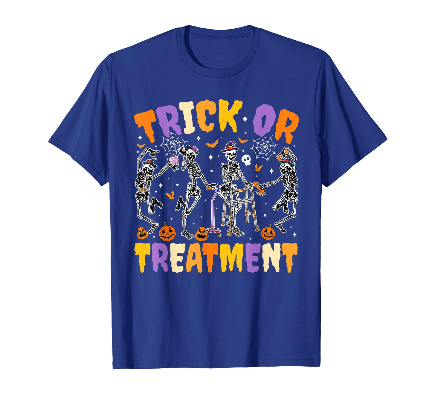 Halloween Trick Or Treatment PT Physical Therapy Therapist T-Shirt